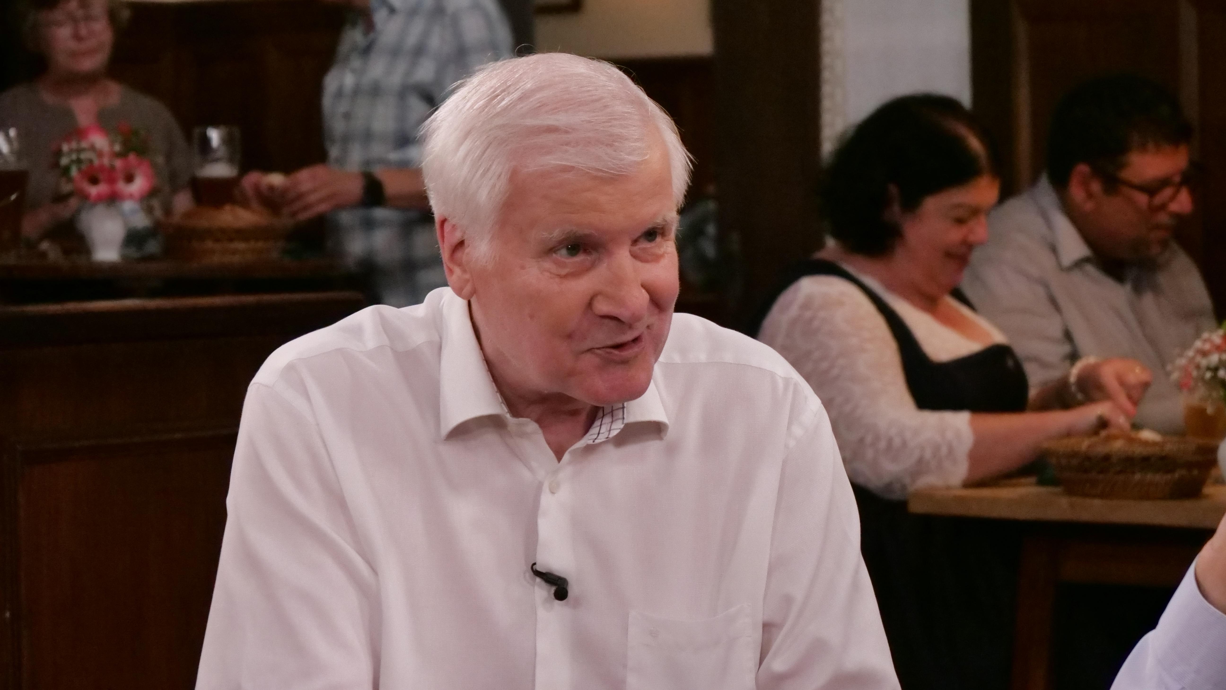 Horst Seehofer am BR Sonntags-Stammtisch vom 29.6.25
