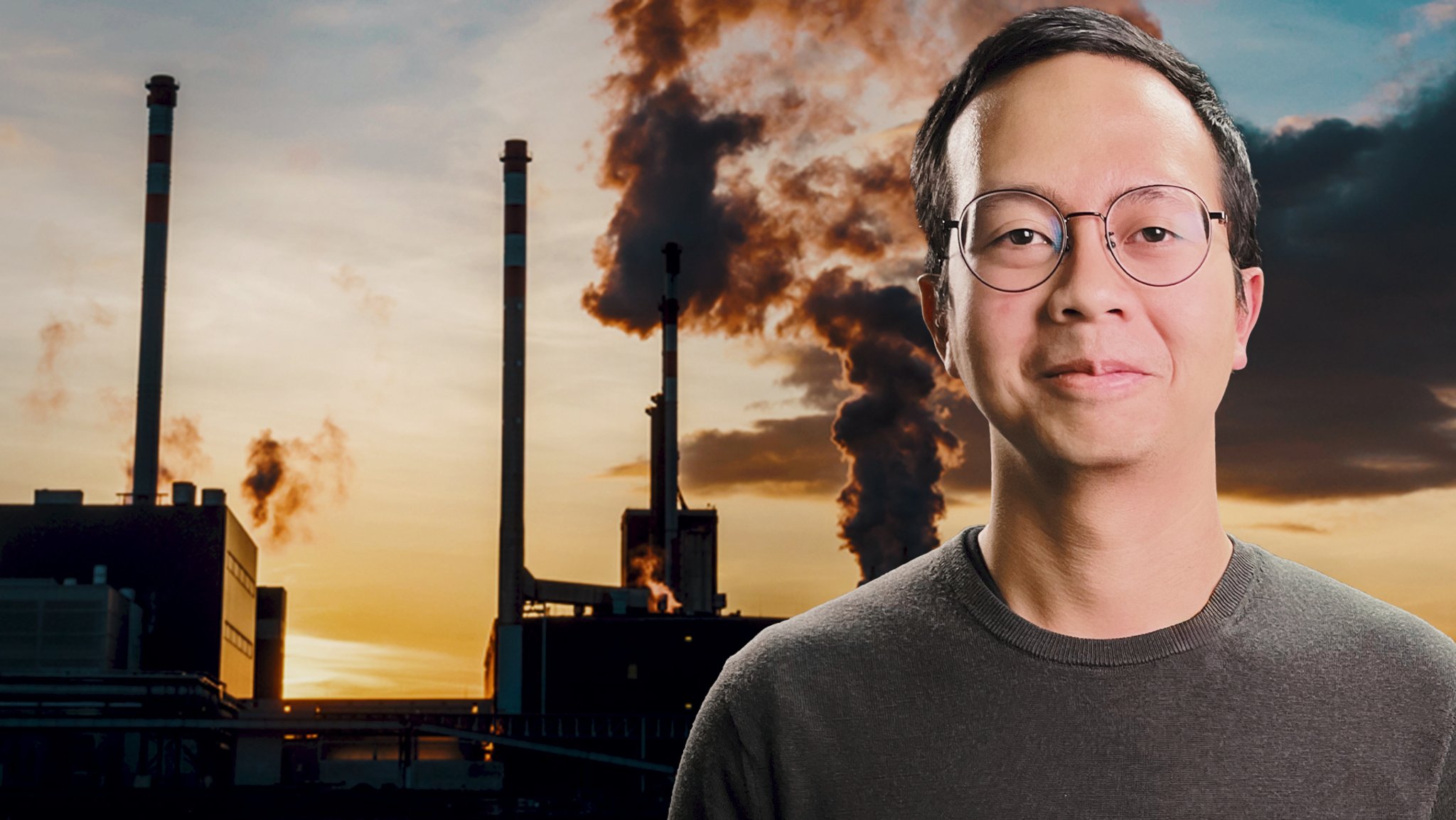 Ein Mann vor Industrie-Gebäuden | Bild: BR Ein Mann vor Industrie-Gebäuden