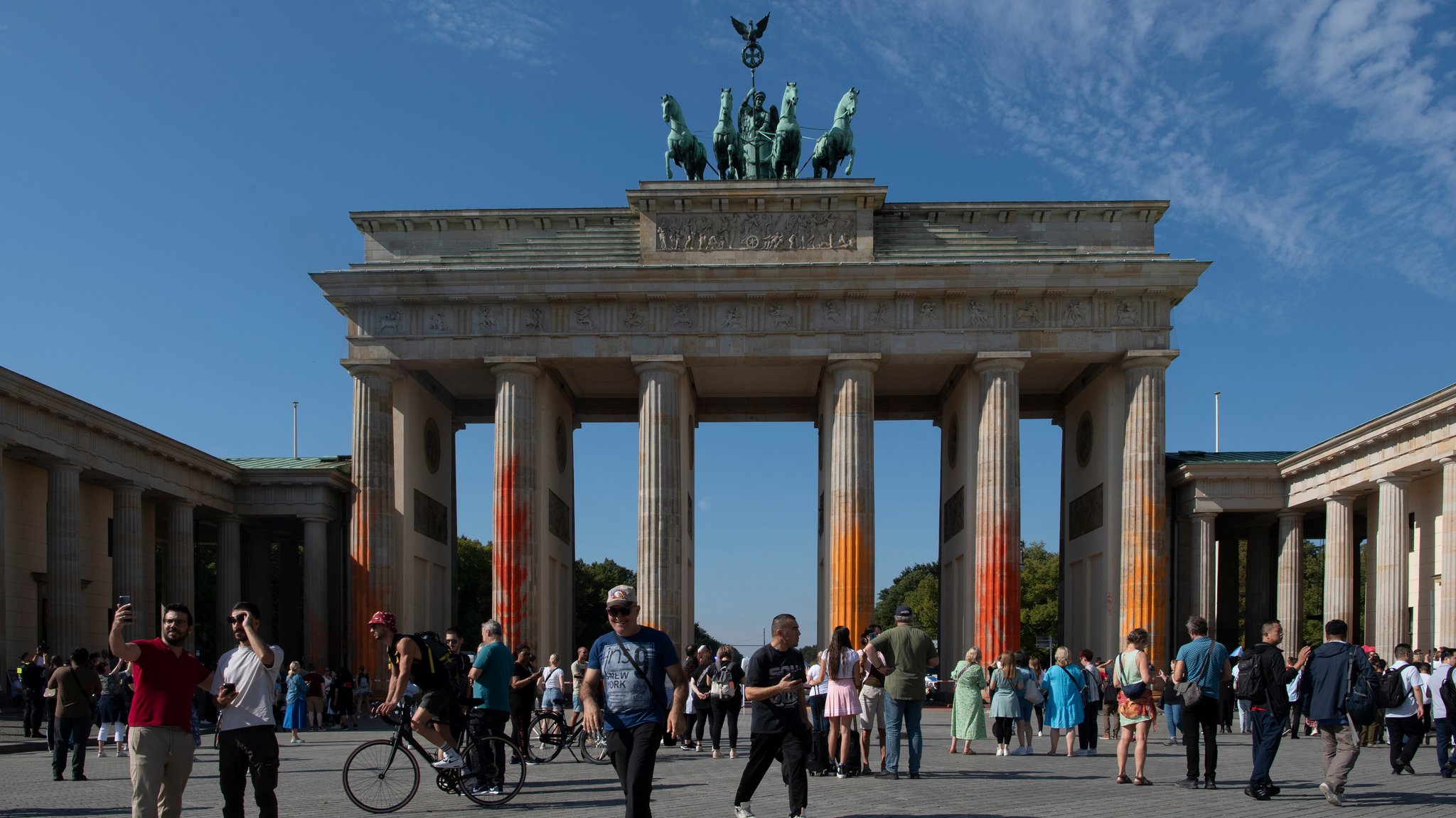 Brandenburger Tor am 17.09.23 (Archivbild)