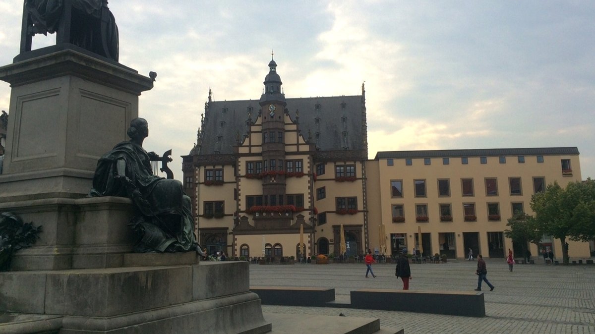 Das Rathaus Schweinfurt.