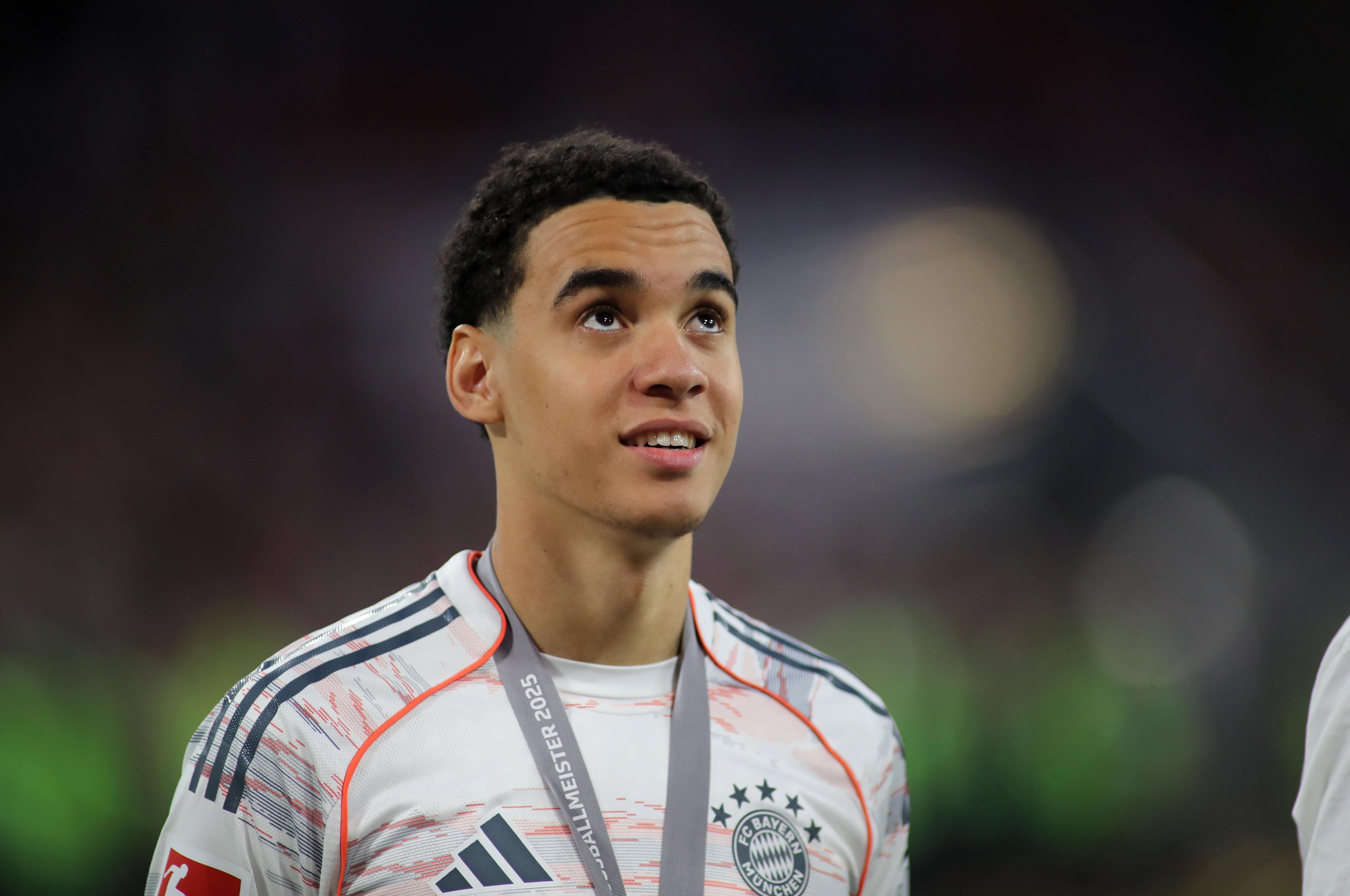 Jamal Musiala im Trikot des FC Bayern