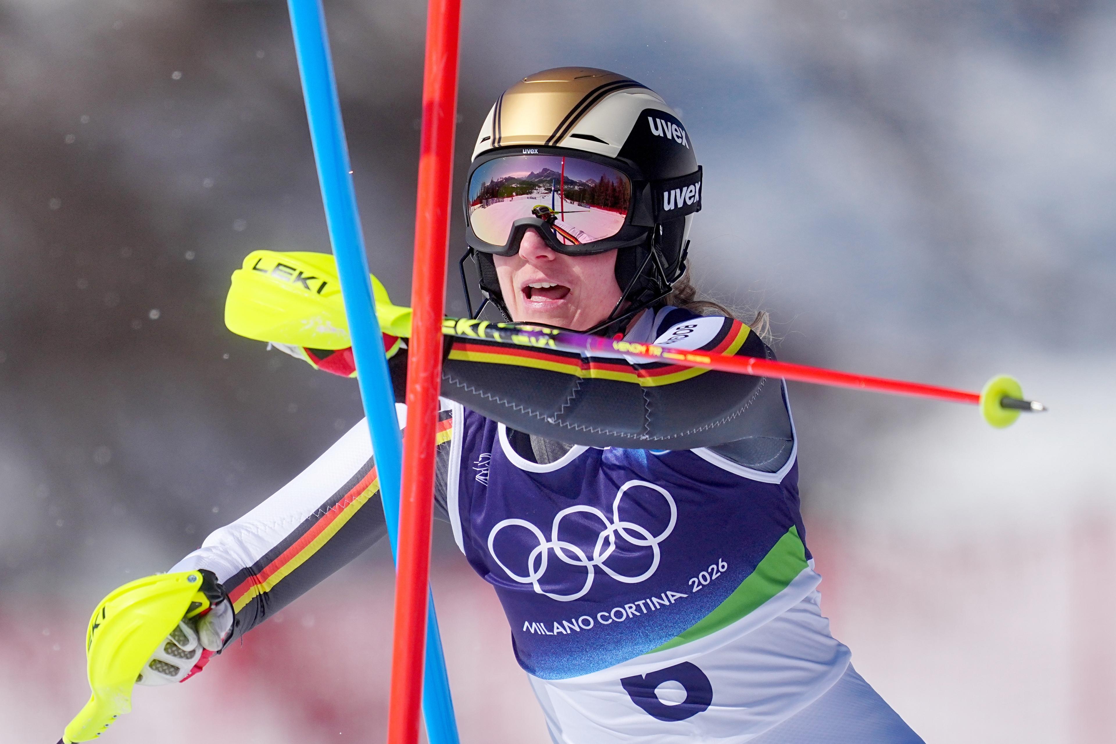 Lena Dürr (Deutschland) in Aktion.