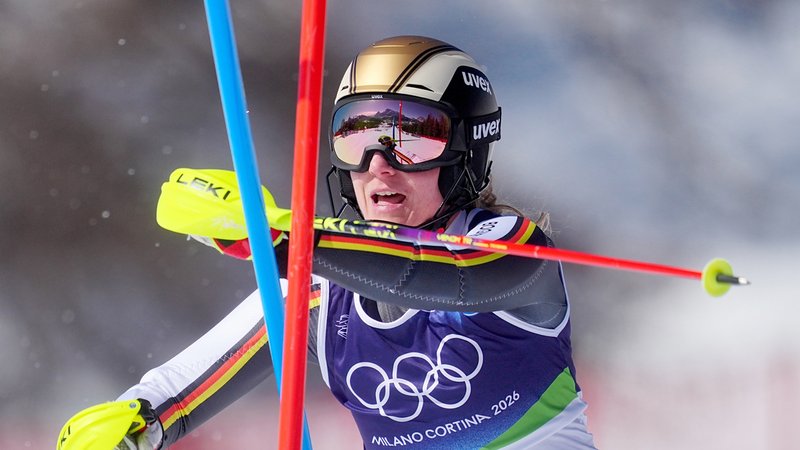 Lena Dürr (Deutschland) in Aktion. | Bild: picture alliance/dpa | Michael Kappeler Lena Dürr (Deutschland) in Aktion.