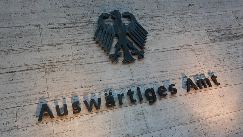 Symbolbild: Auswärtiges Amt in Berlin | Bild: dpa-Bildfunk/Demy Becker Symbolbild: Auswärtiges Amt in Berlin