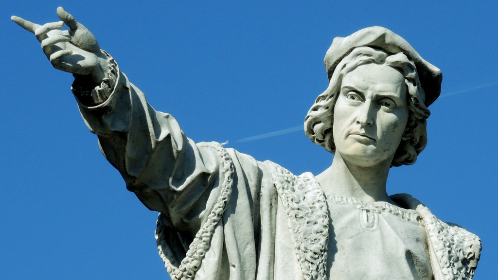 Christoph Kolumbus-Statue