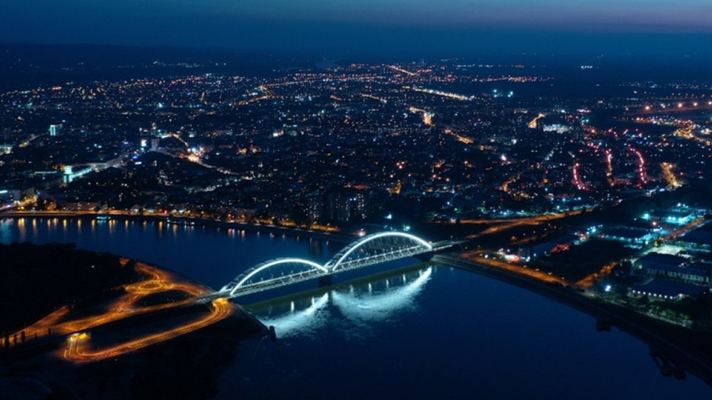 Luftaufnahme von Novi Sad (Archivbild)