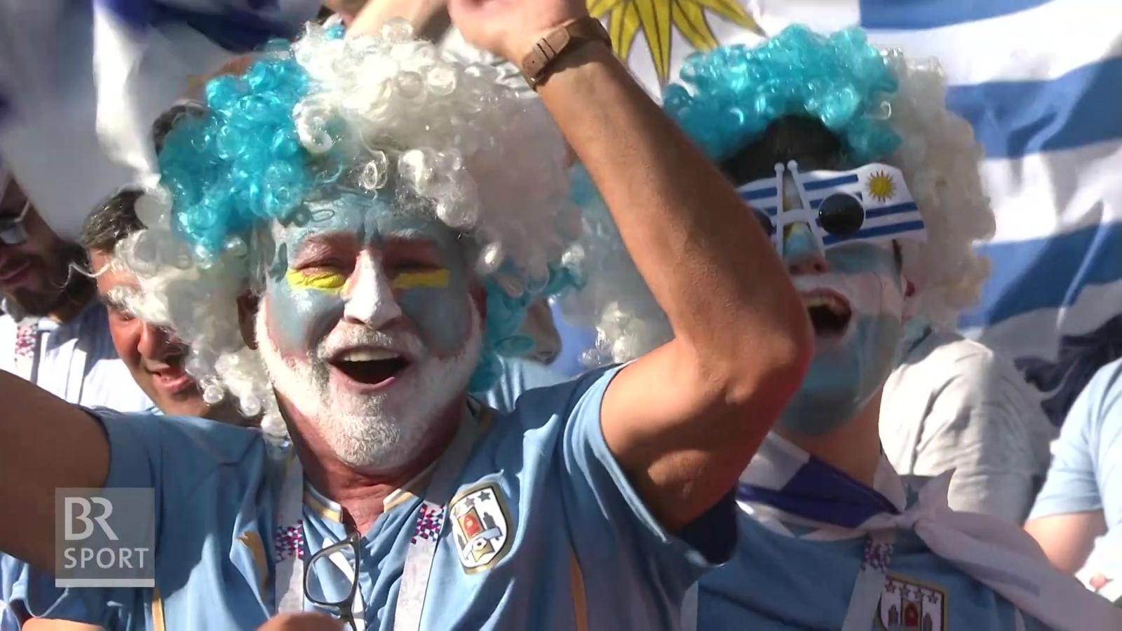FußballWM Uruguay macht Achtelfinale klar BR24