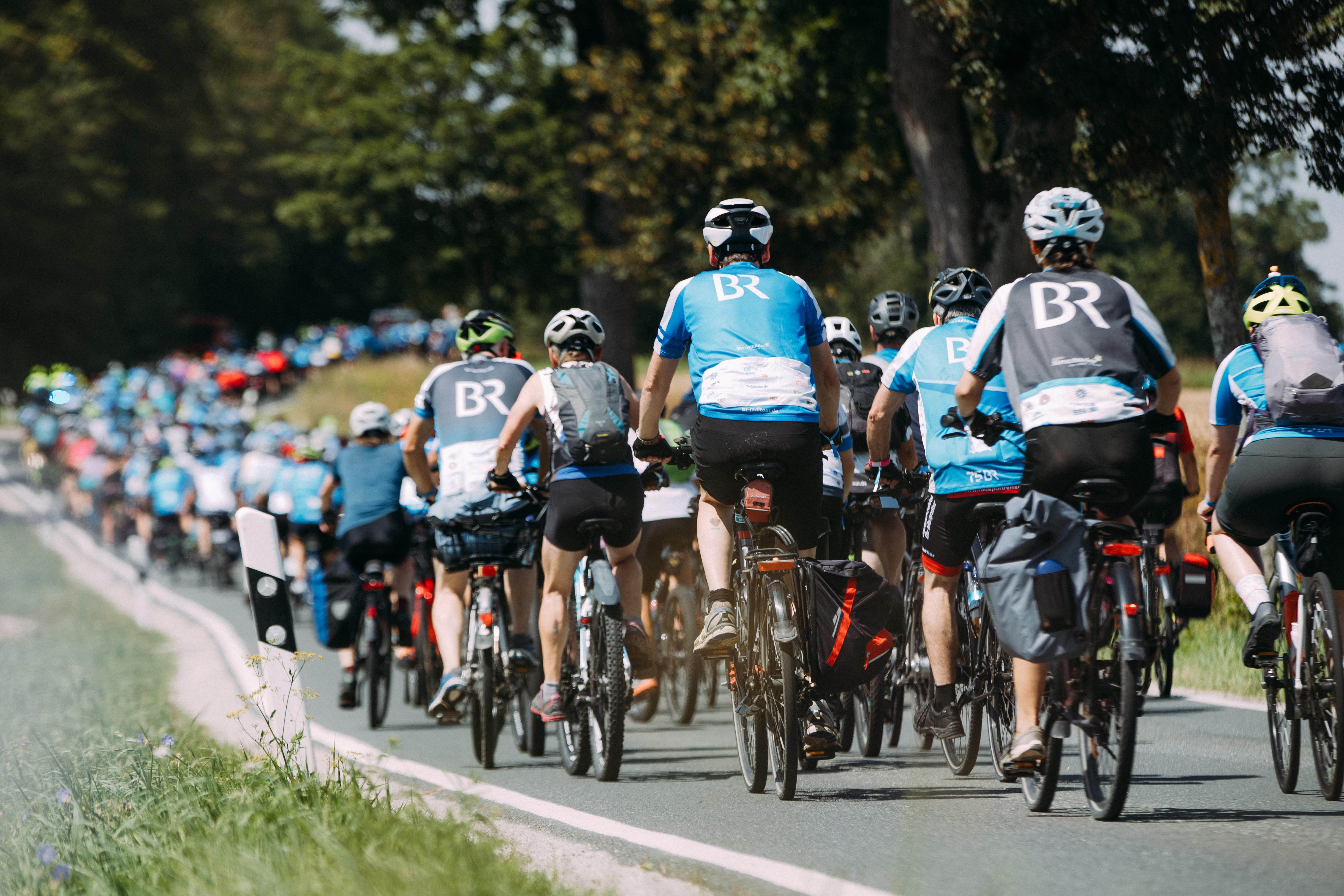 Archivbild BR-Radltour.