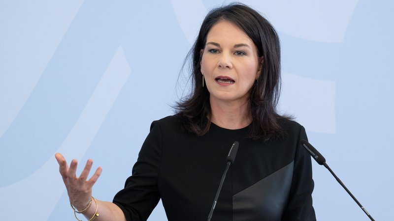 Bundesaußenministerin Annalena Baerbock (Bündnis 90/Die Grünen) | Bild: pa/dpa/Soeren Stache Bundesaußenministerin Annalena Baerbock (Bündnis 90/Die Grünen)