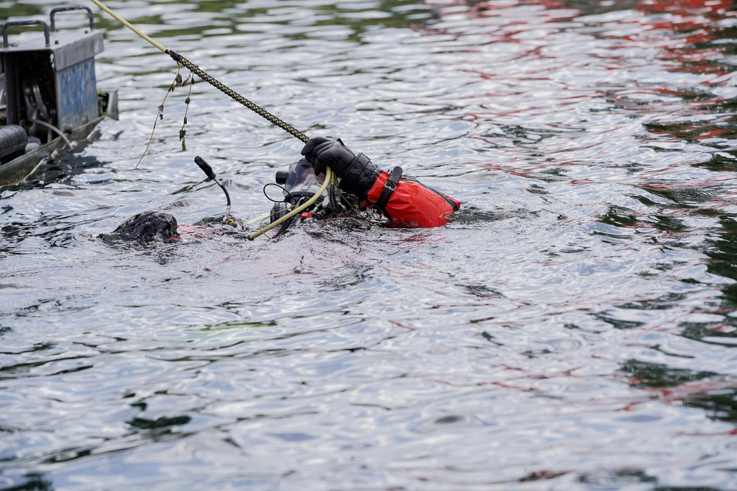Suche nach vermisstem Schwimmer im Jägersee (Symbolbild)