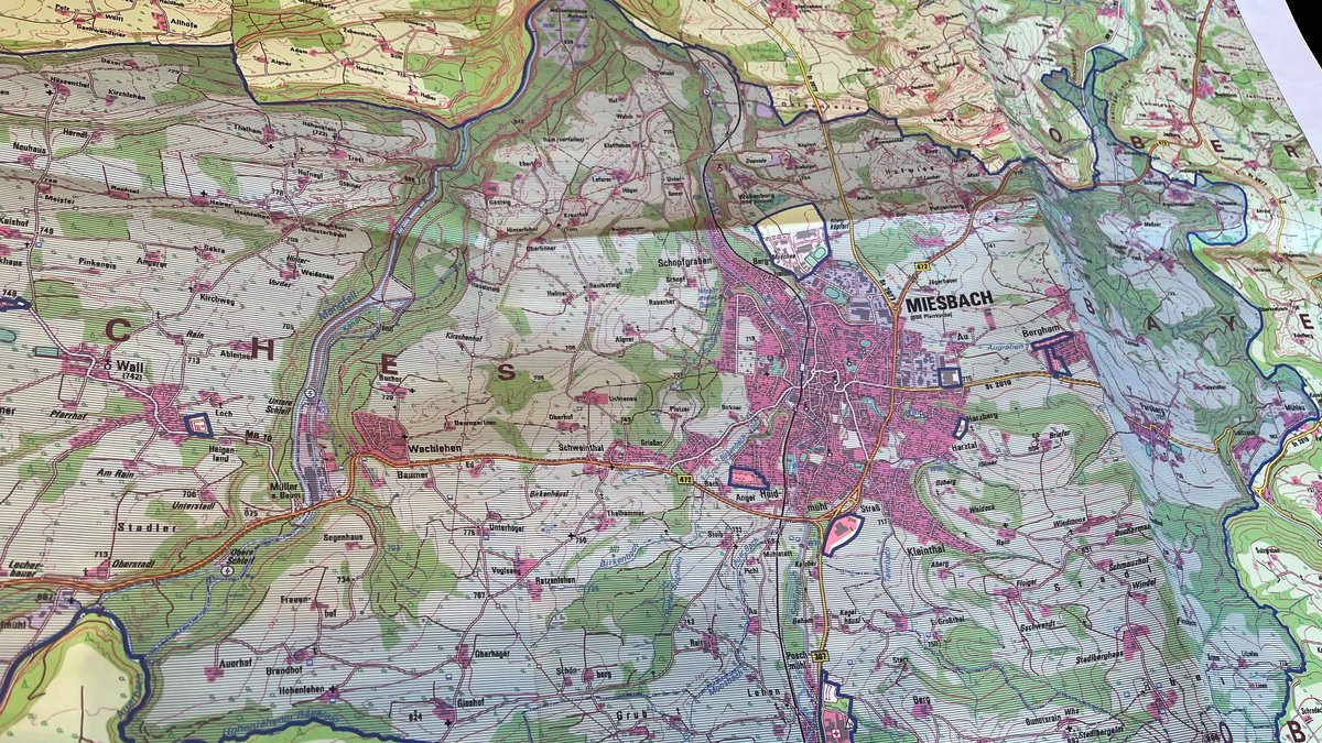 Die Stadt Miesbach - nach alter Verordnung mitten im Landschaftsschutzgebiet