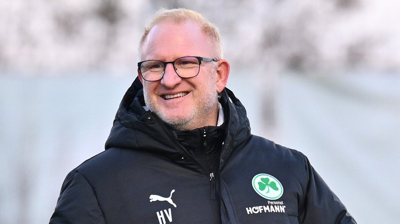 Heiko Vogel soll Fürth aus der Krise holen | Bild: picture alliance / Sportfoto Zink / Wolfgang Zink | Sportfoto Zink / Wolfgang Zink Heiko Vogel soll Fürth aus der Krise holen