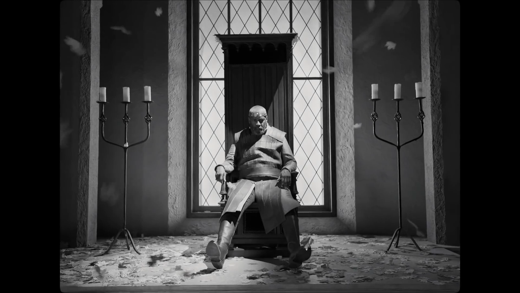 Denzel Washington als Macbeth in "The Tragedy of Macbeth" von Joel Coen (Filmszene).