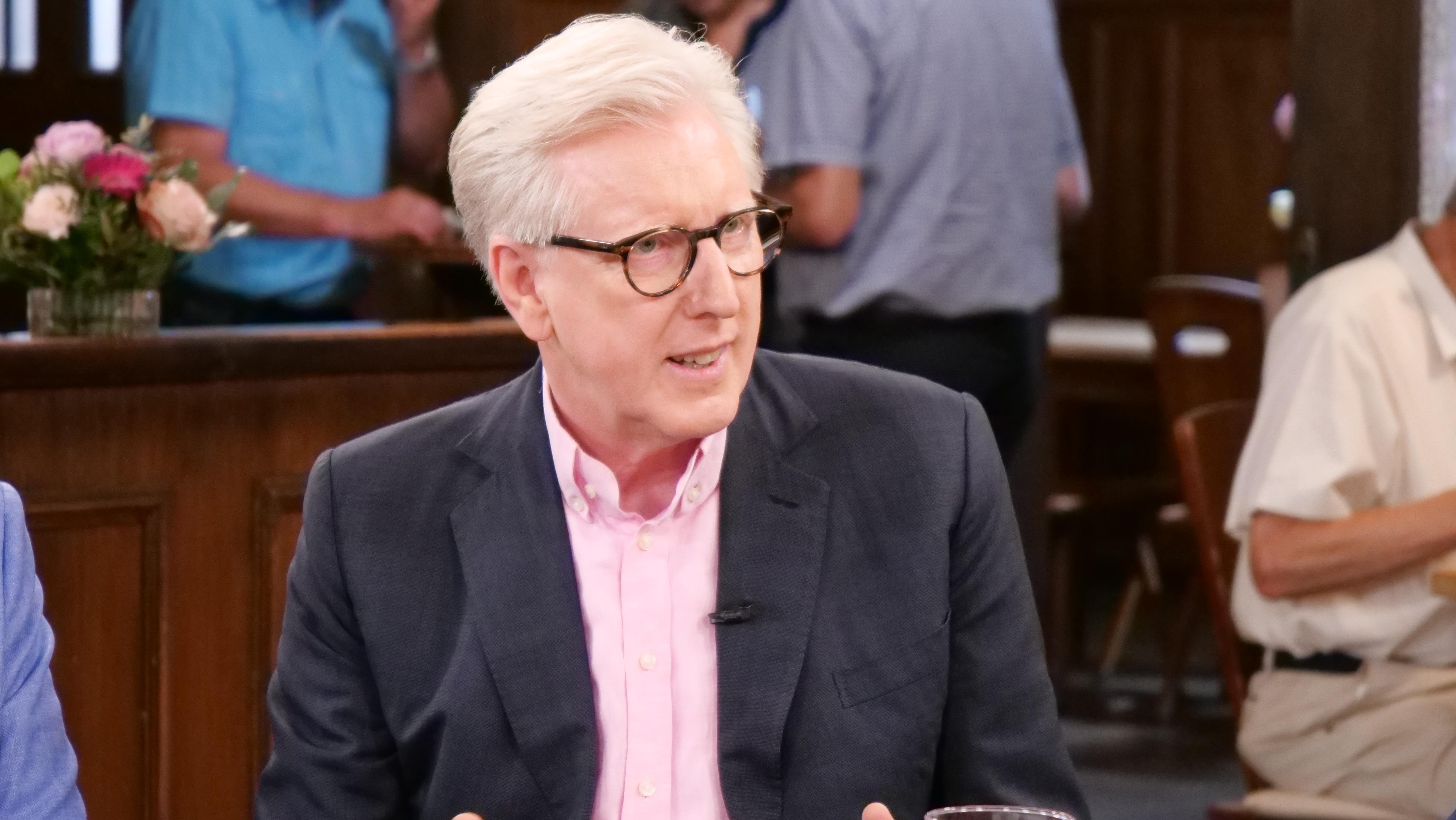 Der langjährige ZDF-Moderator Theo Koll war zum ersten Mal Gast am BR-Sonntags-Stammtisch zu Gast