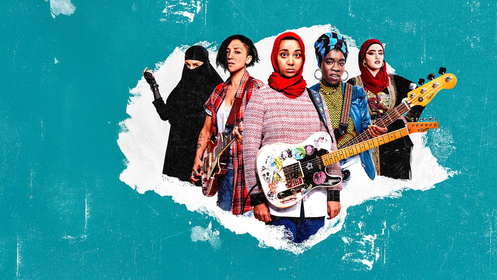 Die Band "Lady Parts", bestehend aus fünf muslimischen Frauen. 