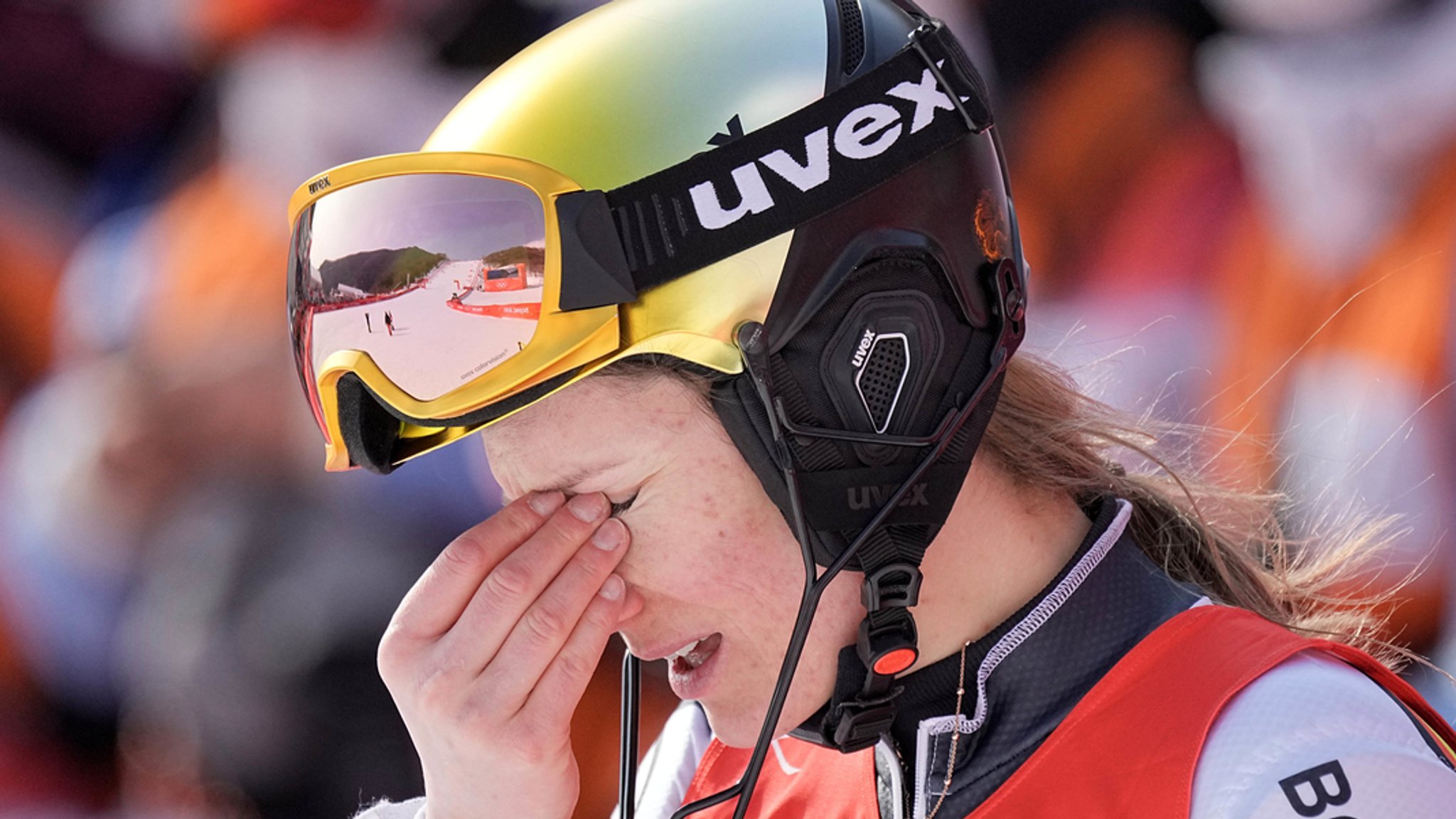 Lena Dürr nach dem zweiten Lauf