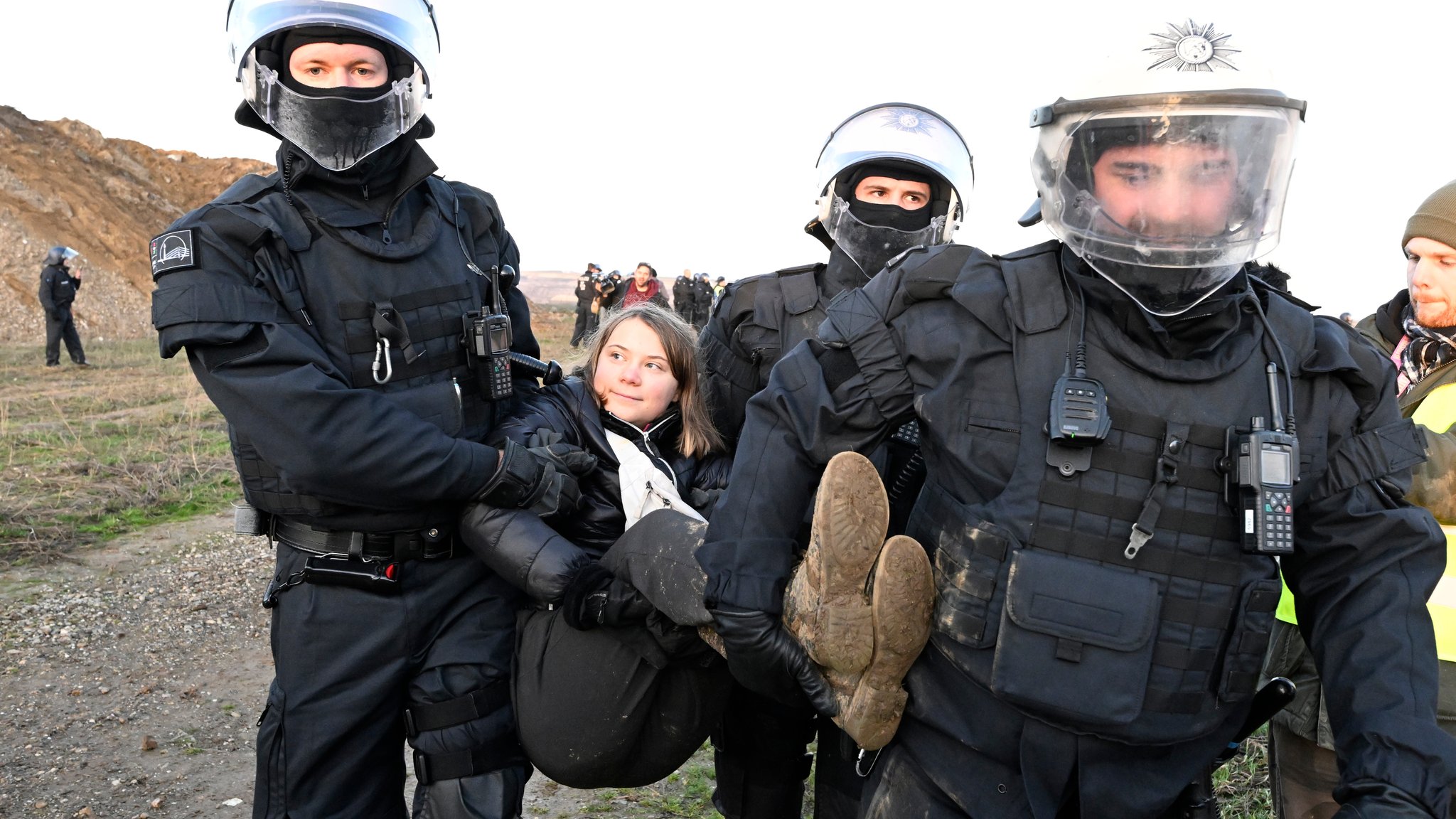 Polizei nimmt Greta Thunberg bei Lützerath in Gewahrsam 