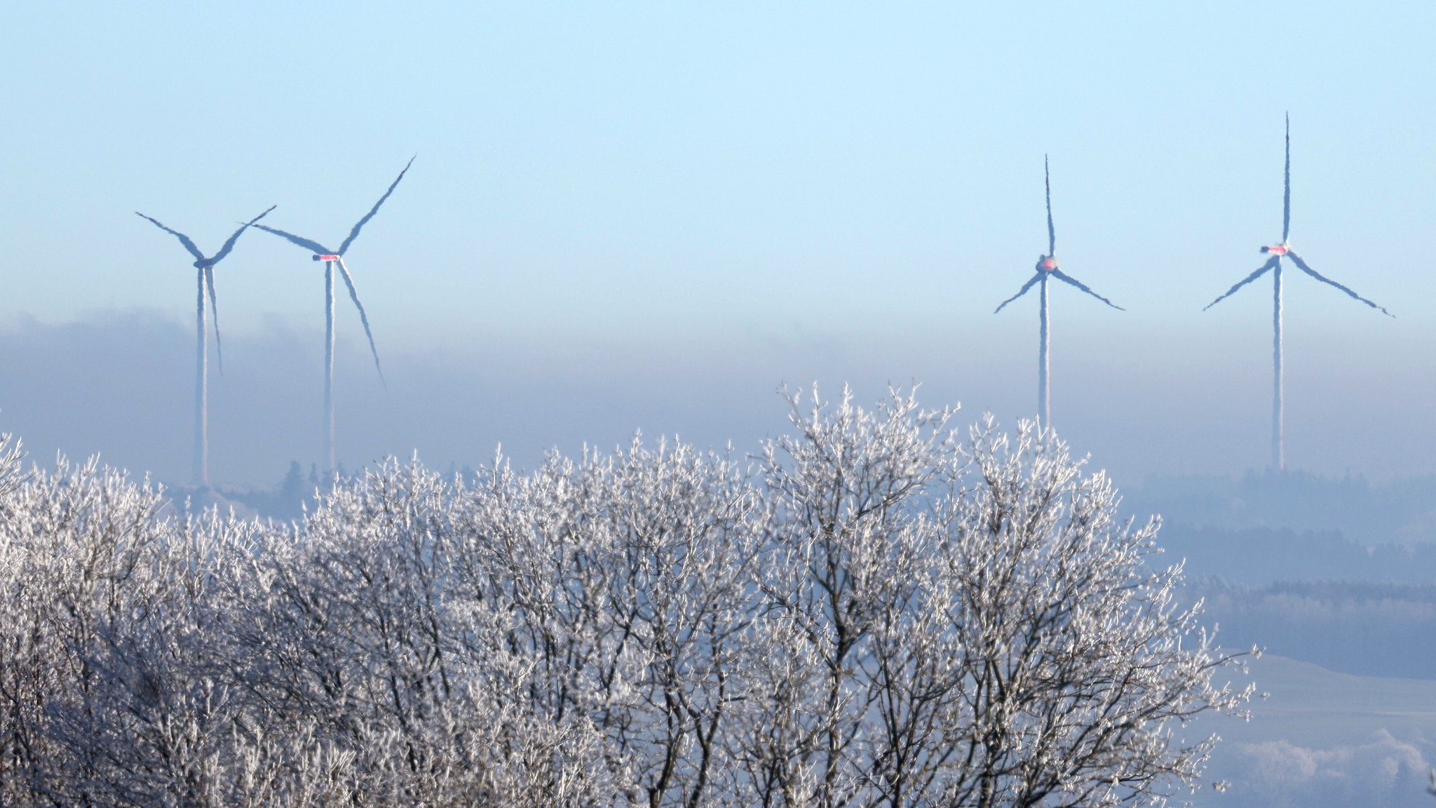 (Symbolbild) Windräder