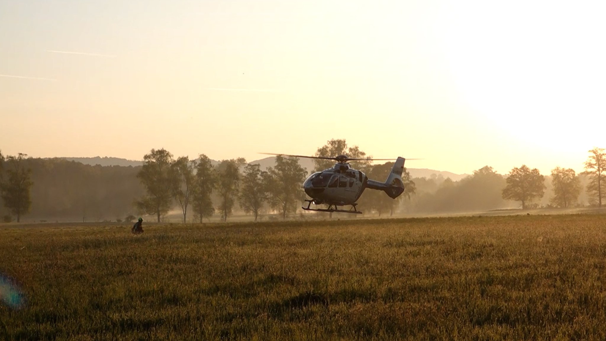 Waldbrand in Erlangen