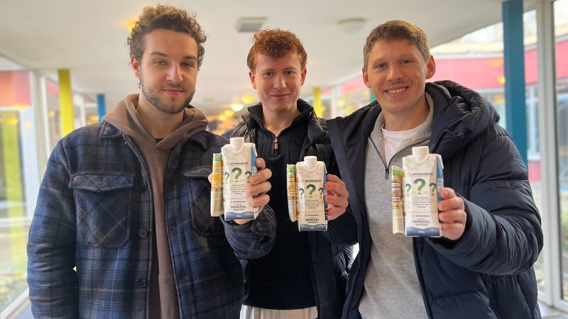 Die Startup-Mitglieder Max Wimmer, David Kossmann und Markus Hahn | Bild: Bayerischer Rundfunk 2024 Die Startup-Mitglieder Max Wimmer, David Kossmann und Markus Hahn
