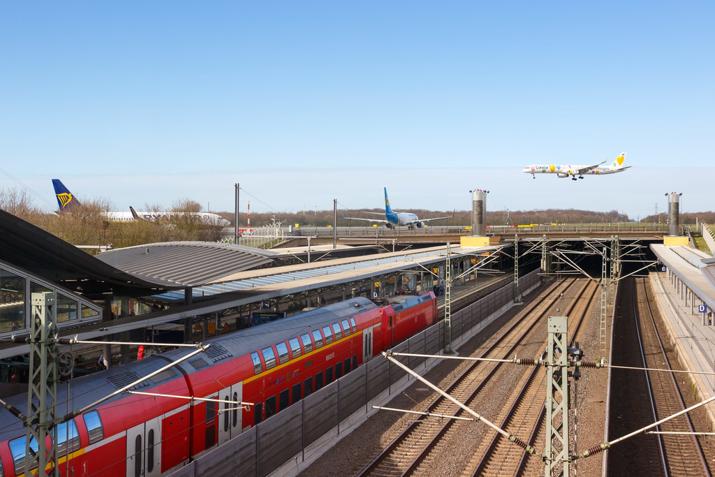 Bahnhof Flughafen Düsseldorf 