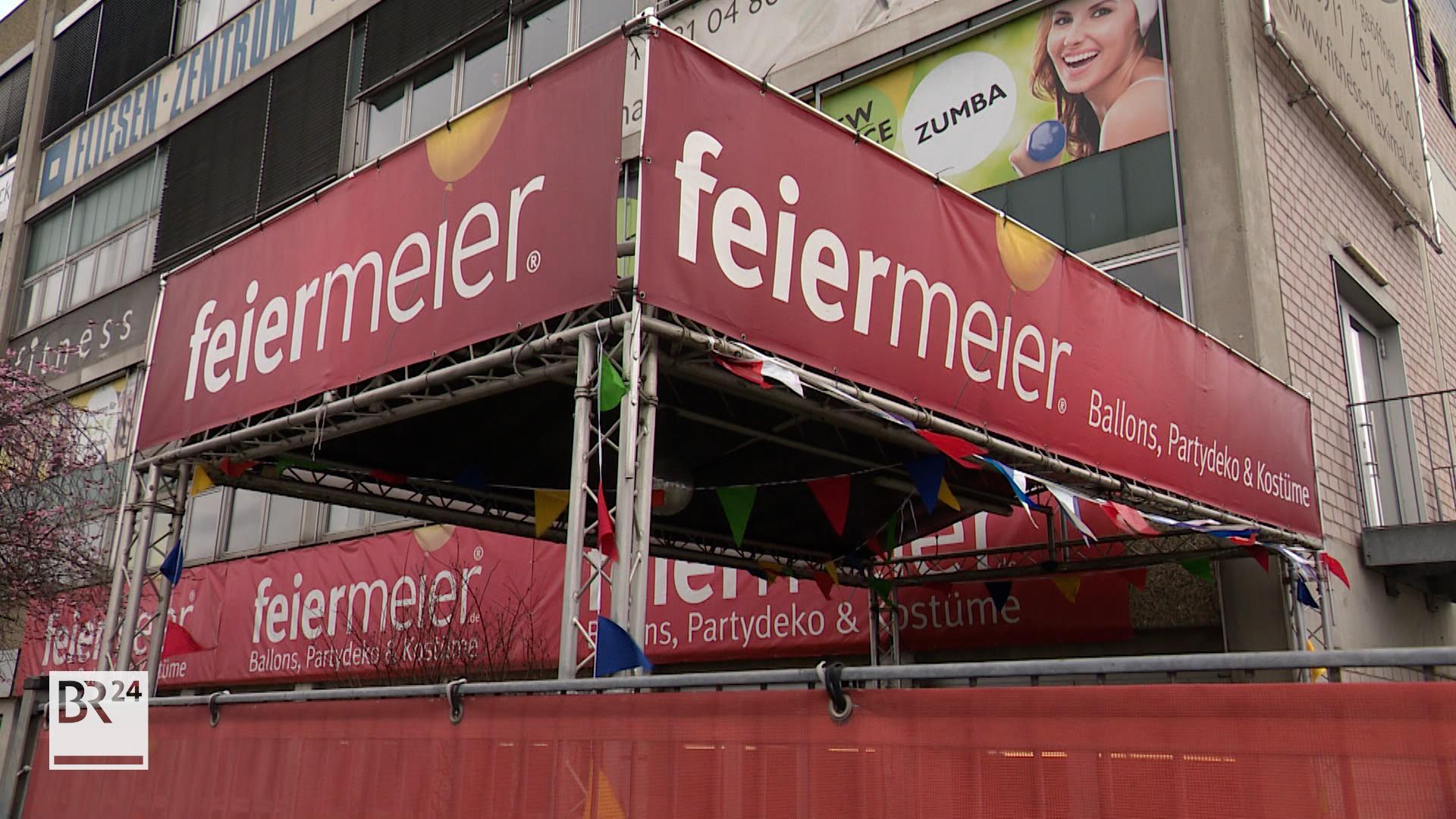 Der Partyartikel-Händer Feiermeier in Nürnberg