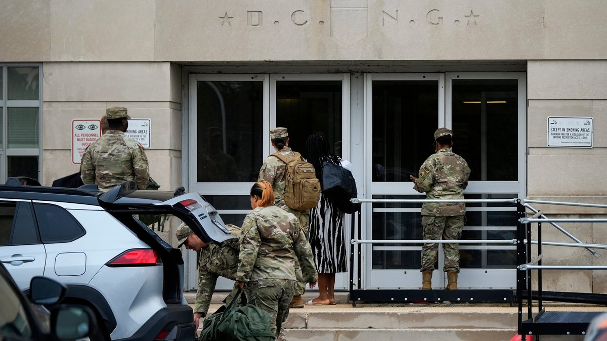 US-Nationalgarde in Washington DC: Kalkül oder Notwendigkeit?