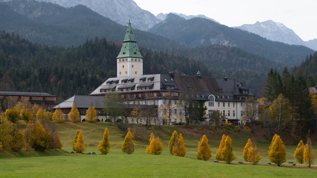 Auf Schloss Elmau wird in den kommenden Tagen der G7-Gipfel stattfinden.