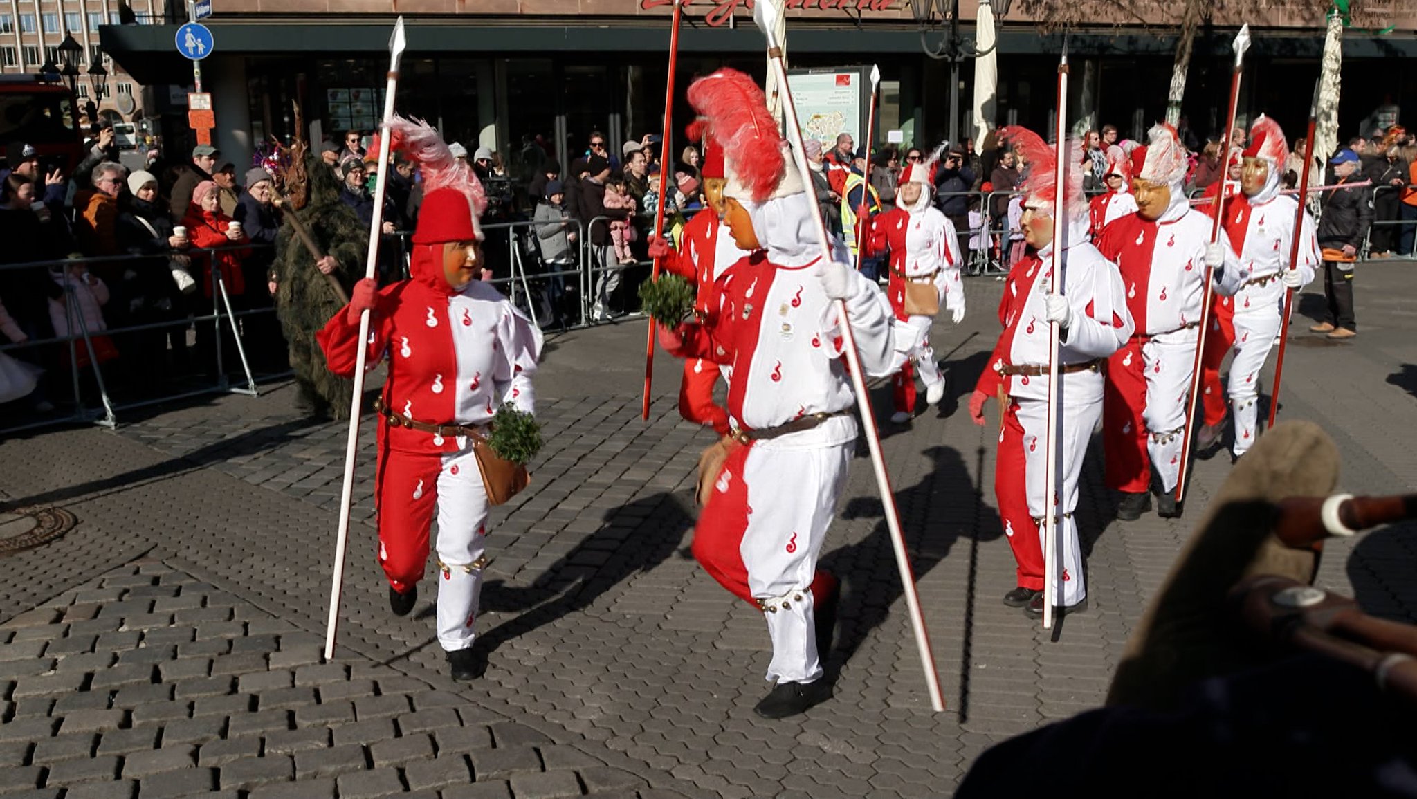 Der "Gaudiwurm" in Nürnberg