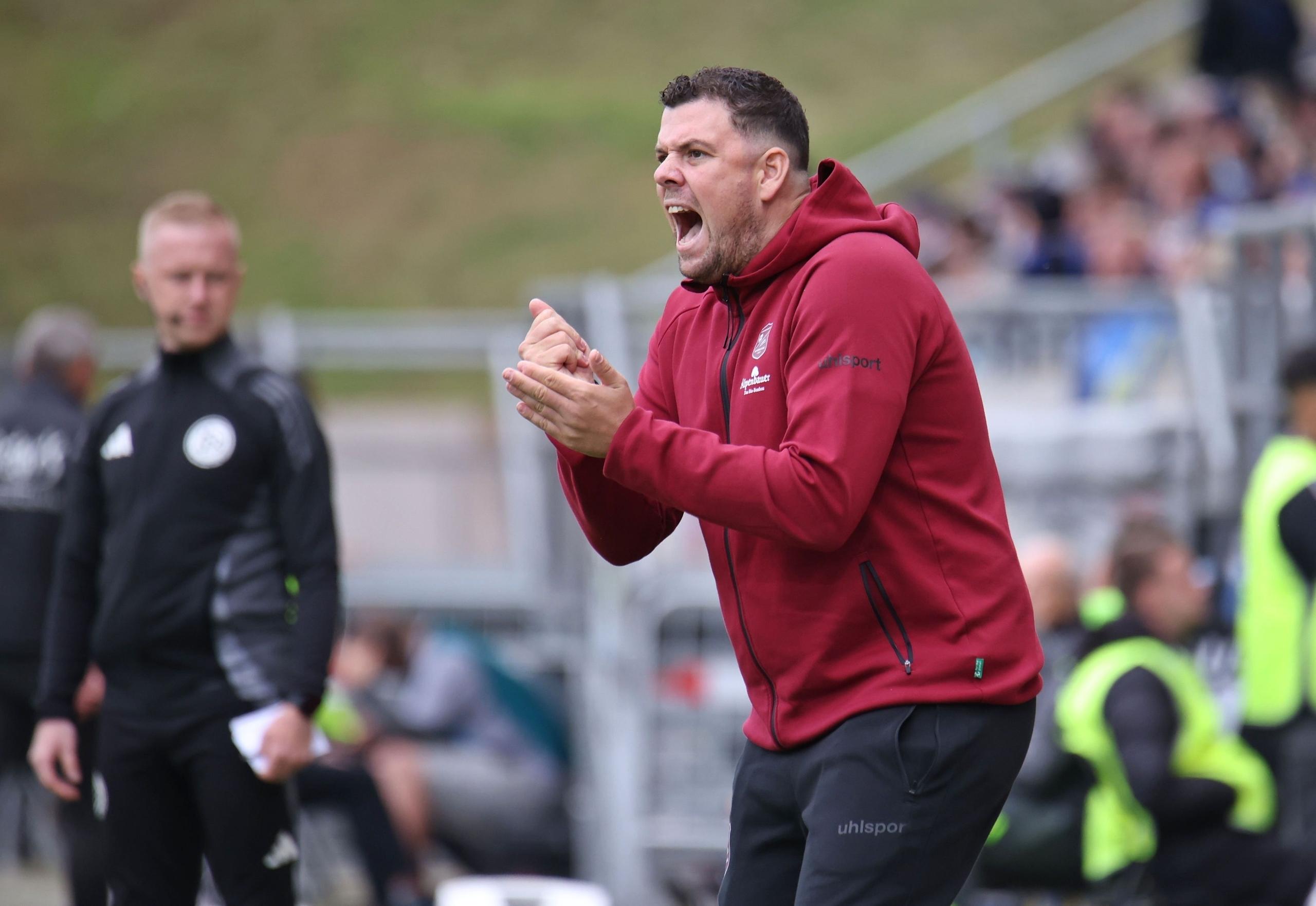 Marc Unterberger, Trainer der SpVgg Unterhaching