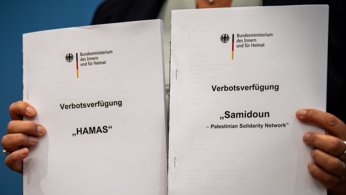 Verbotener Verein Samidoun: Deutsche Firma registriert Domain