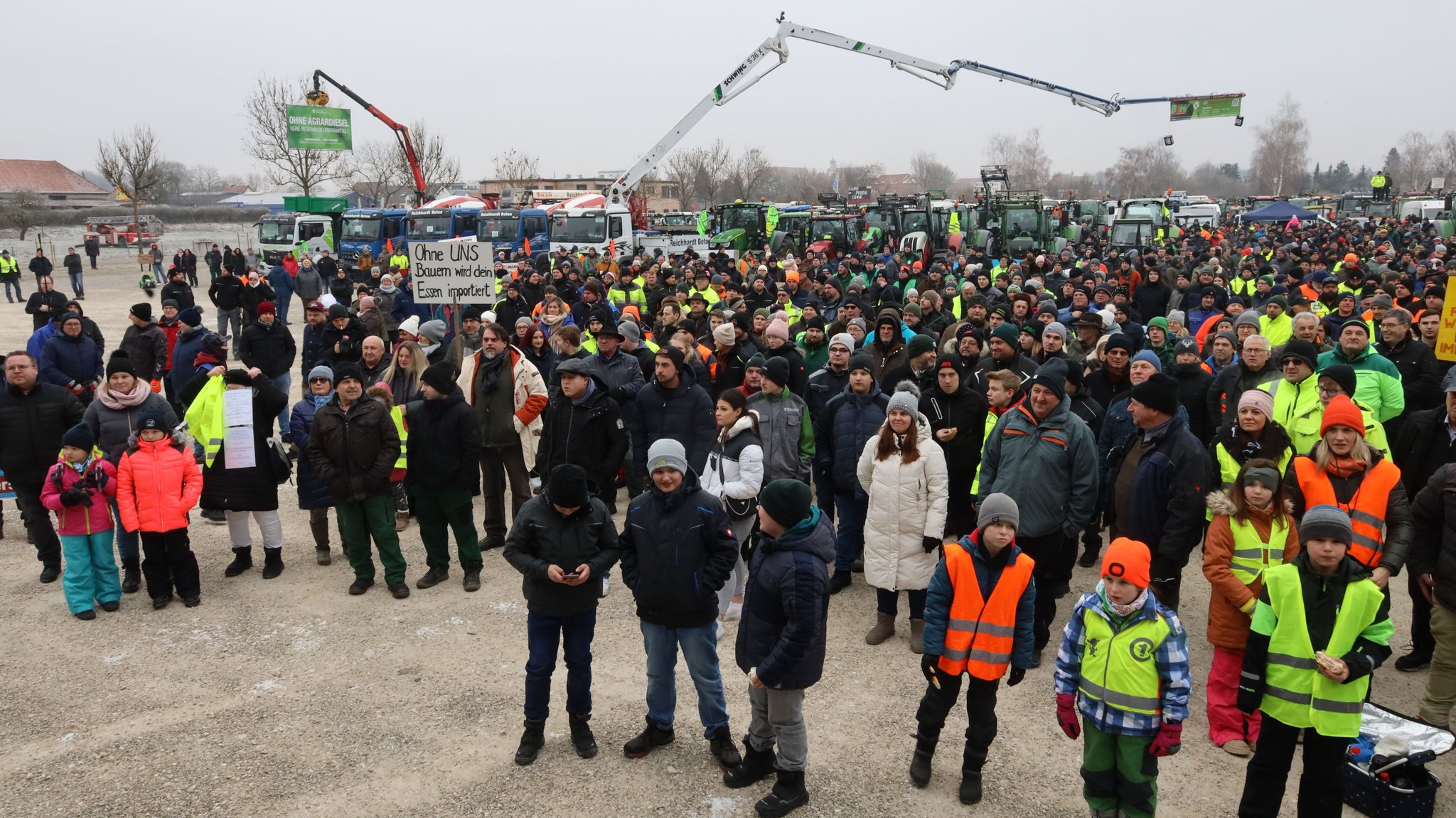 Landwirte: "Wenn sich nichts ändert, kommen wir wieder!"