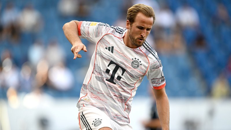 Harry Kane beim Torjubel | Bild: picture alliance / Pressefoto Ulmer | Markus Ulmer Harry Kane beim Torjubel