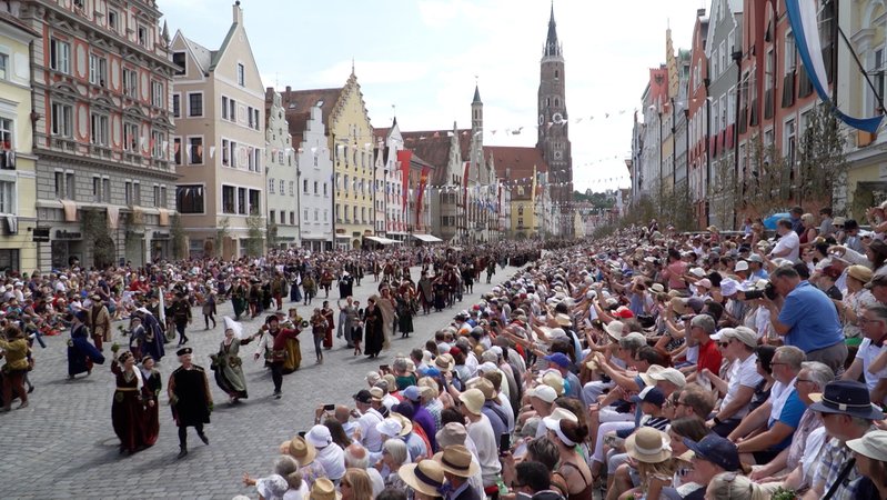 "Landshuter Hochzeit 1475": über eine halbe Million Besucher haben friedlich gefeiert.