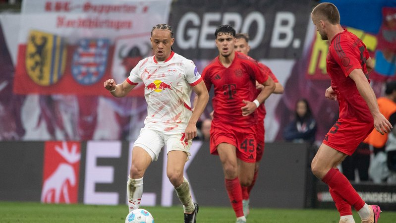 Spielszene RB Leipzig - Bayern München | Bild: picture-alliance/dpa Spielszene RB Leipzig - Bayern München