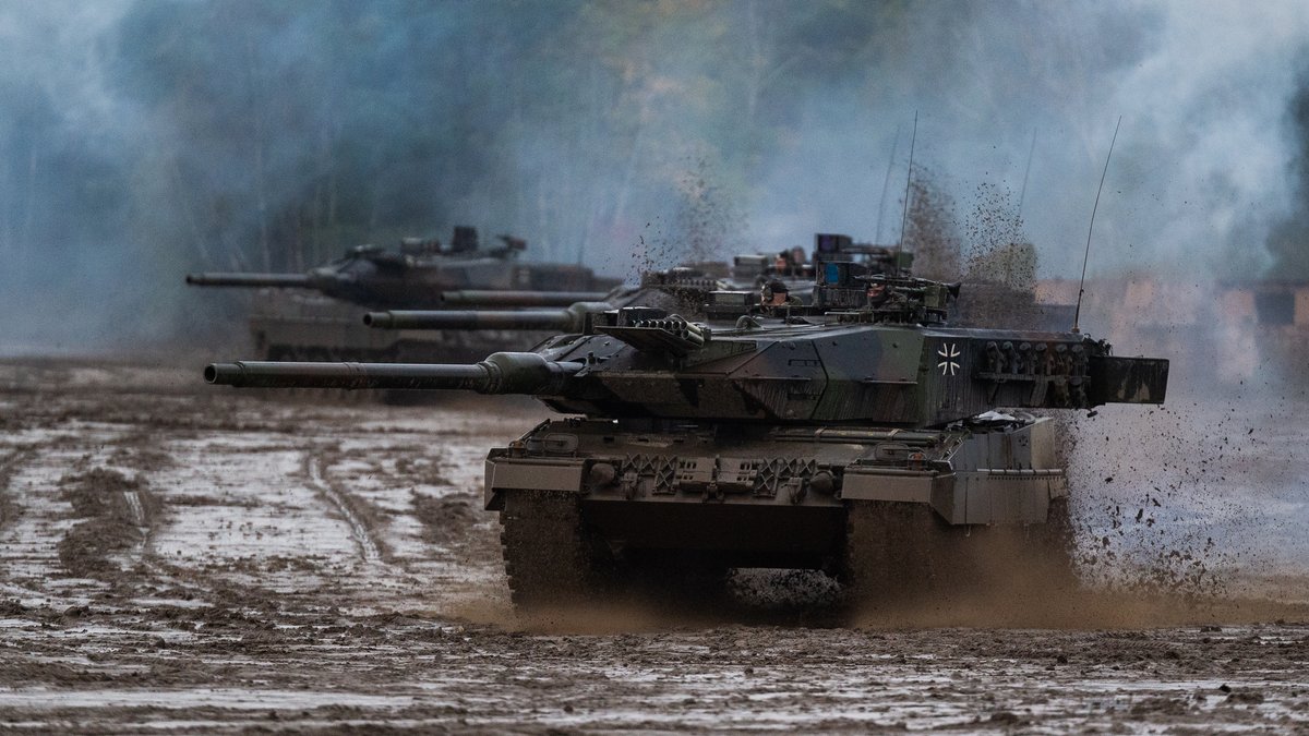 Deutschland liefert Leopard-Panzer an die Ukraine
