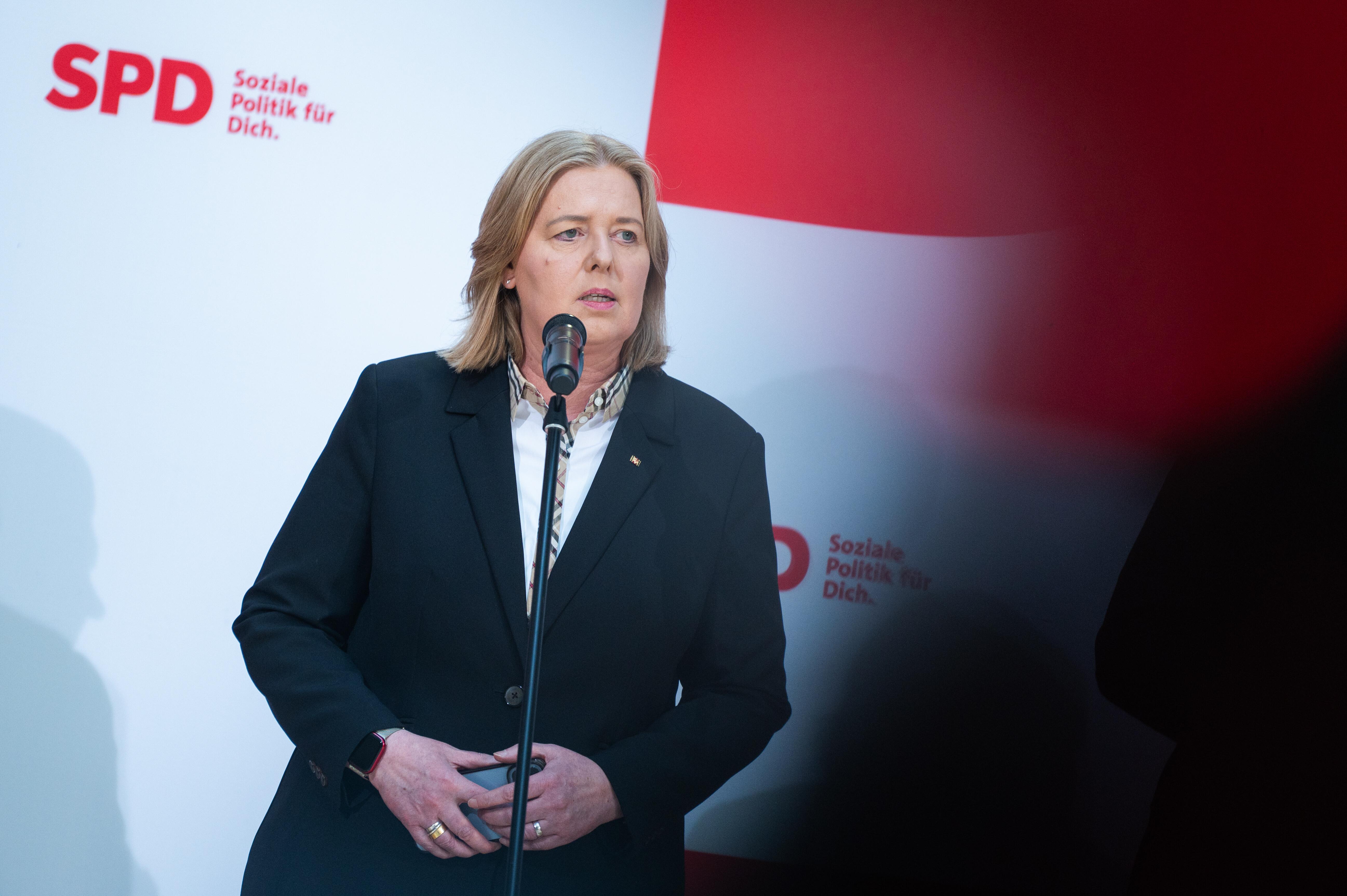 Arbeitsministerin Bärbel Bas könnte auch neue Co-Vorsitzende der SPD werden.