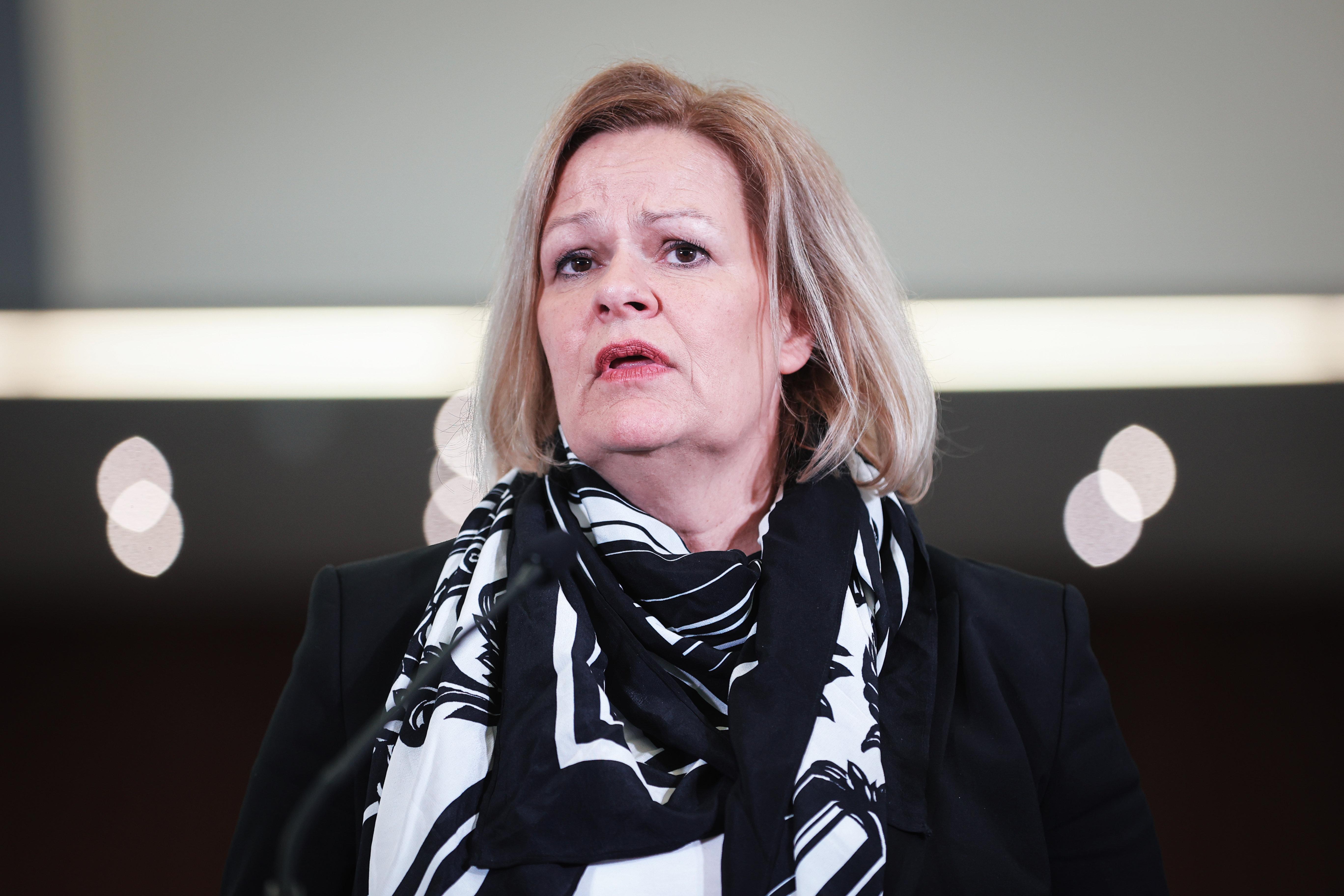 Innenministerin Nancy Faeser (Archivbild)
