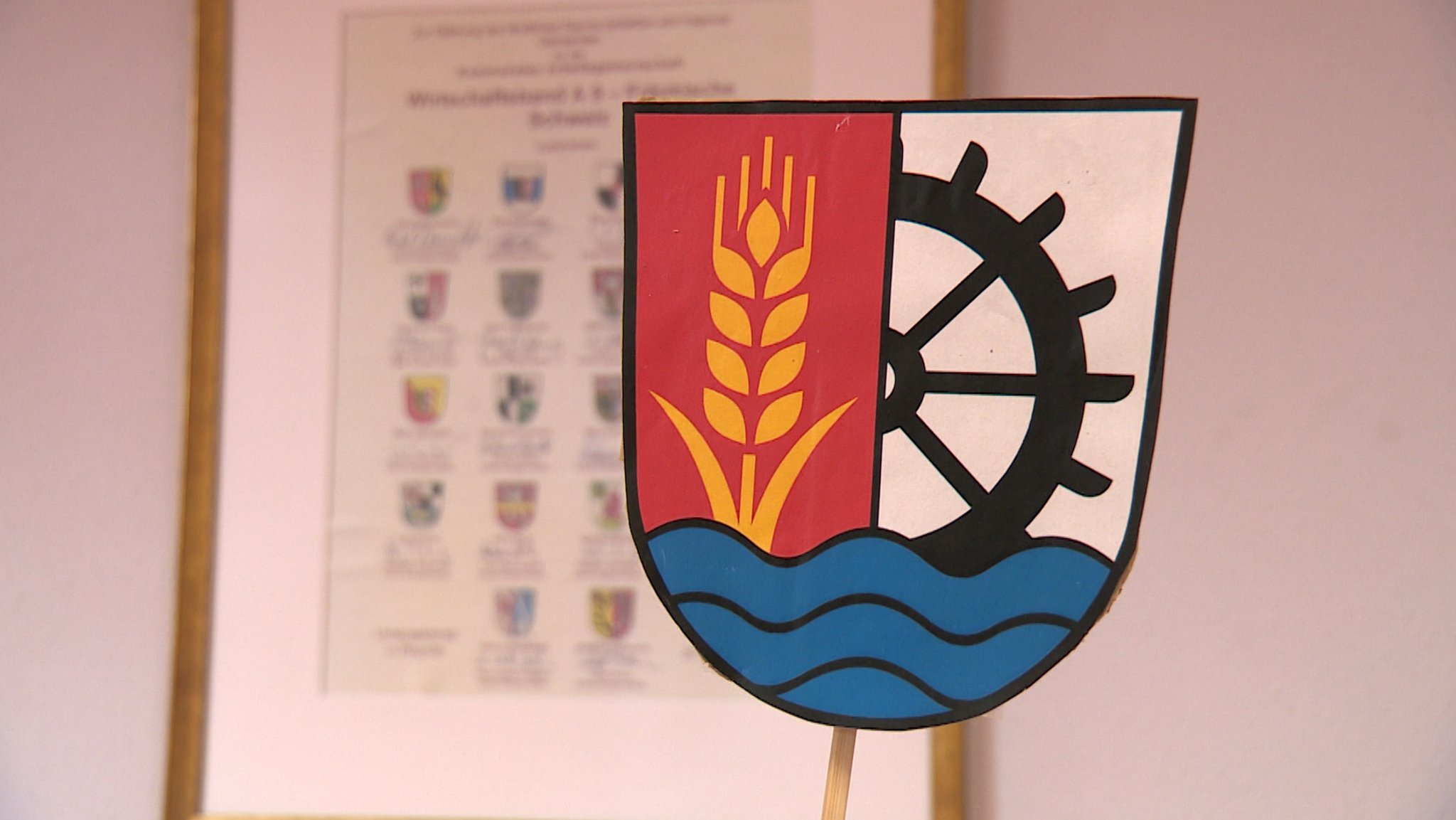 Das Wappen der Gemeinde Prebitz. | Bild: BR Das Wappen der Gemeinde Prebitz.