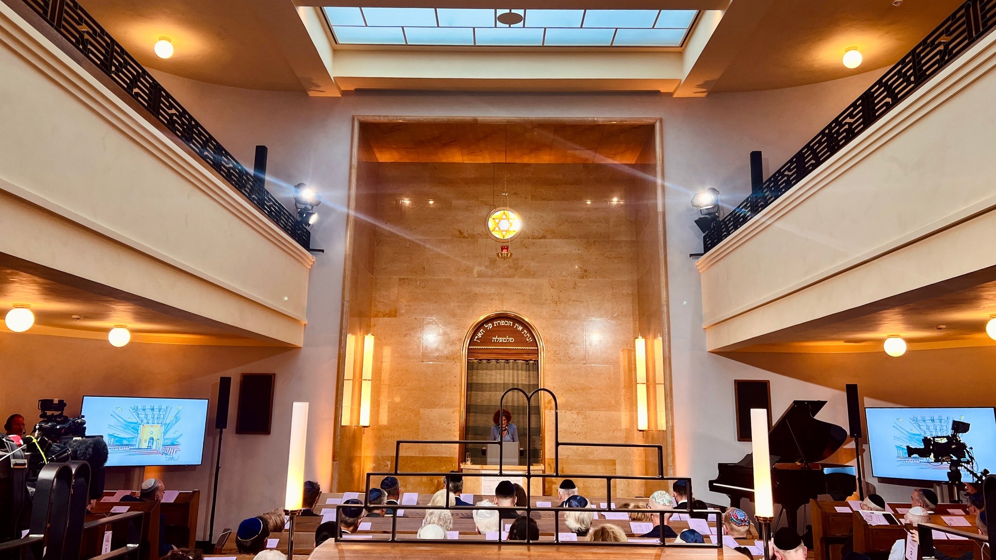Die Synagoge in der Reichenbachstraße in München wurde nach den Originalplänen von 1931 restauriert.