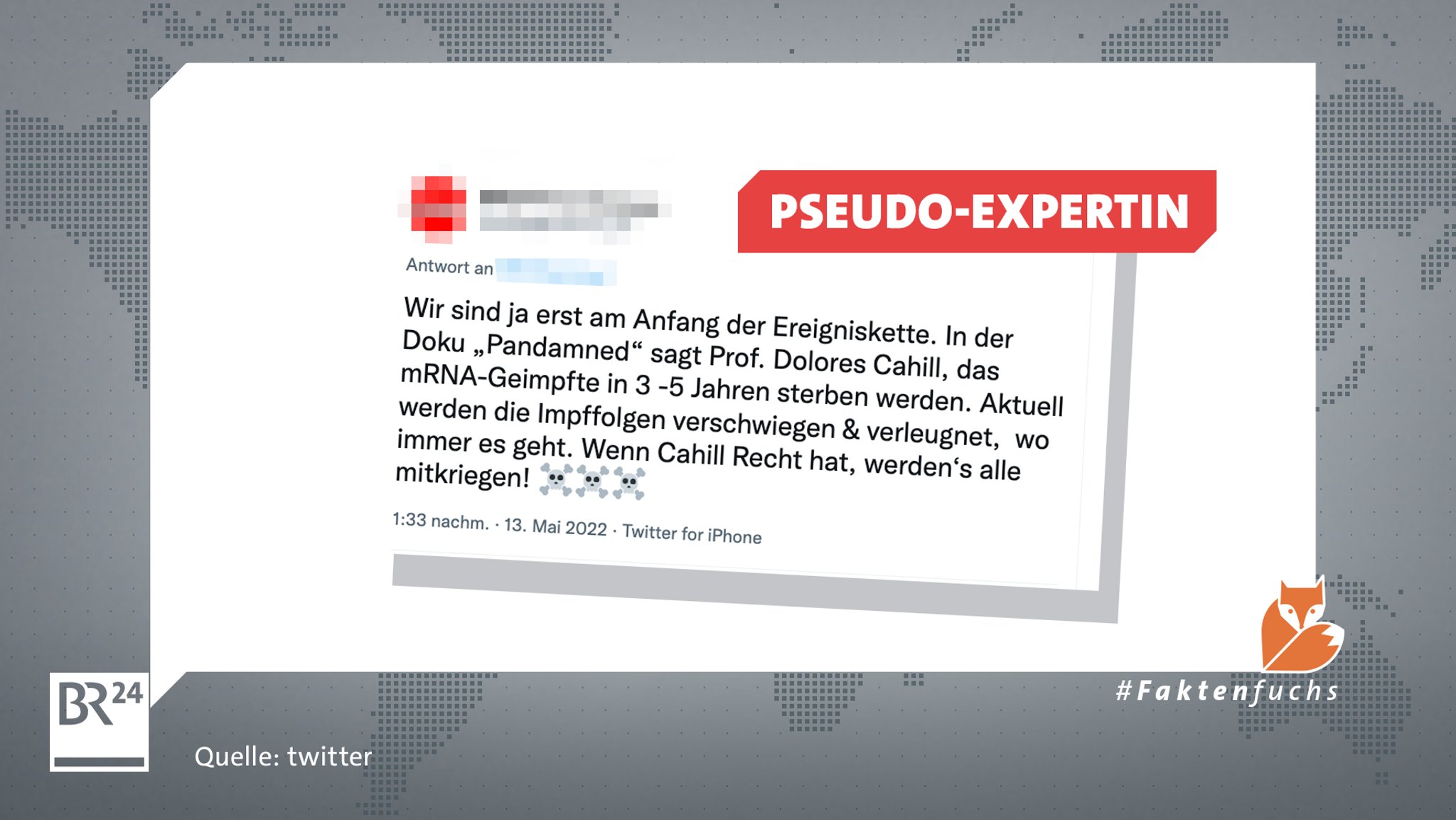 Ein Scheinargument mit Verweis auf eine Pseudo-Expertin