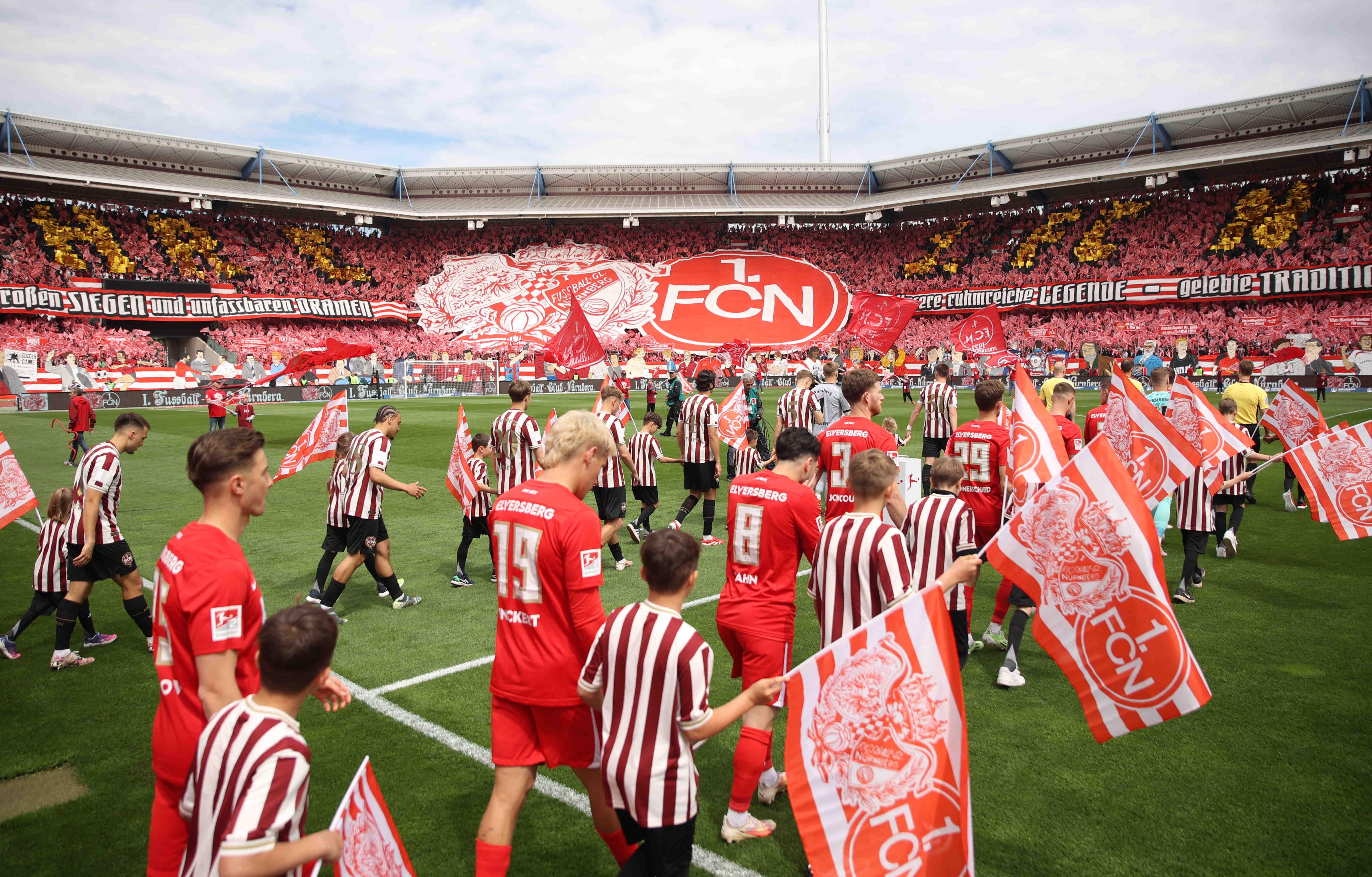 1. FC Nürnberg: Choreo zum 125.