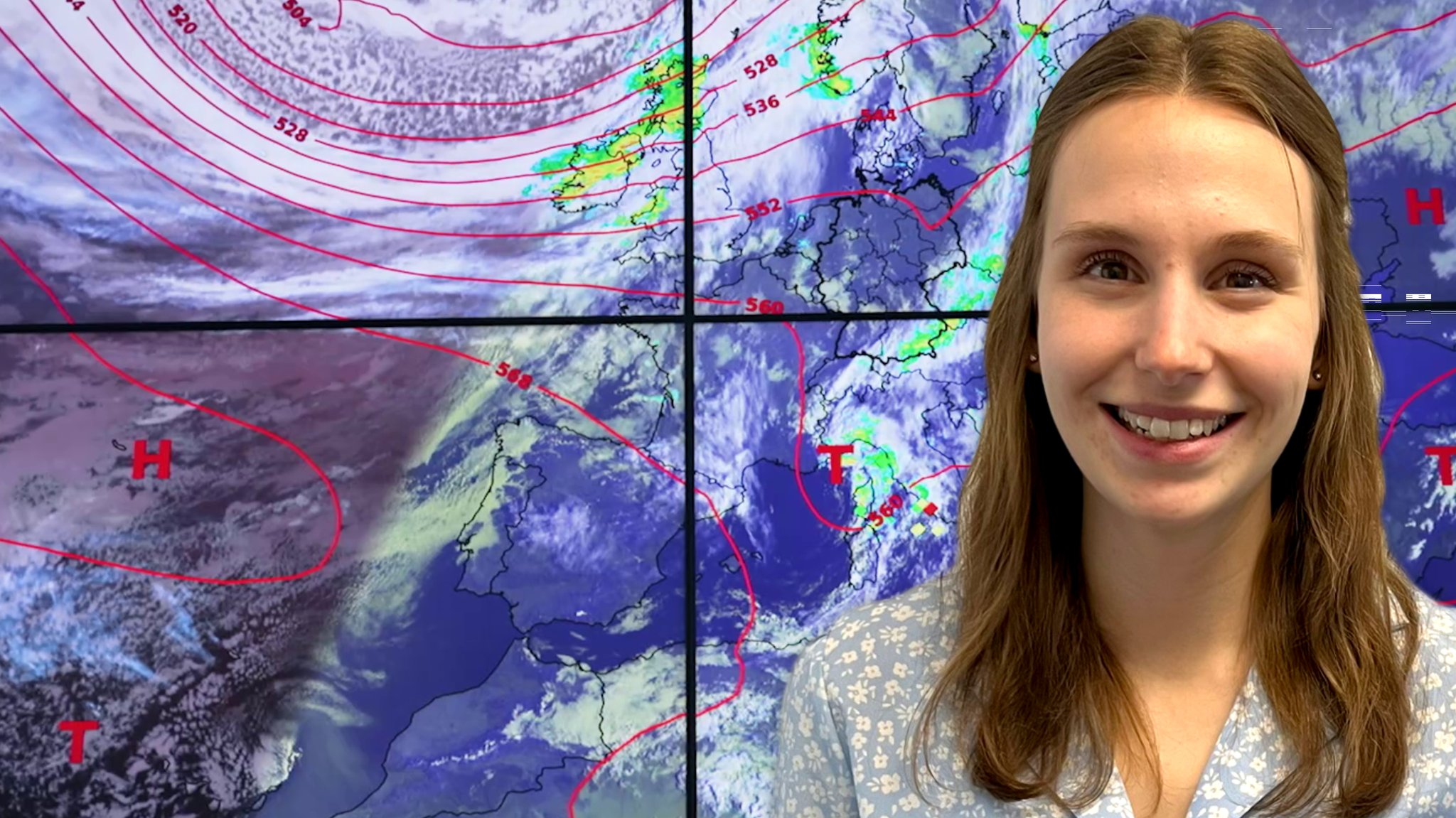 Katharina ist Meteorologin und Wetterberaterin beim Deutschen Wetterdienst am Flughafen München. | Bild: Bayerischer Rundfunk/BR/Max Hirschfeld Katharina ist Meteorologin und Wetterberaterin beim Deutschen Wetterdienst am Flughafen München.