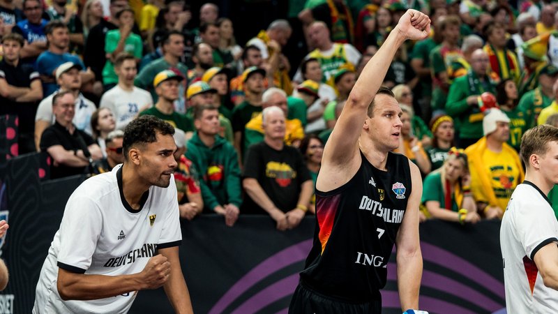 Oscar da Silva (l.) und Johannes Voigtmann | Bild: picture alliance / BEAUTIFUL SPORTS | BEAUTIFUL SPORTS/Wunderl Oscar da Silva (l.) und Johannes Voigtmann