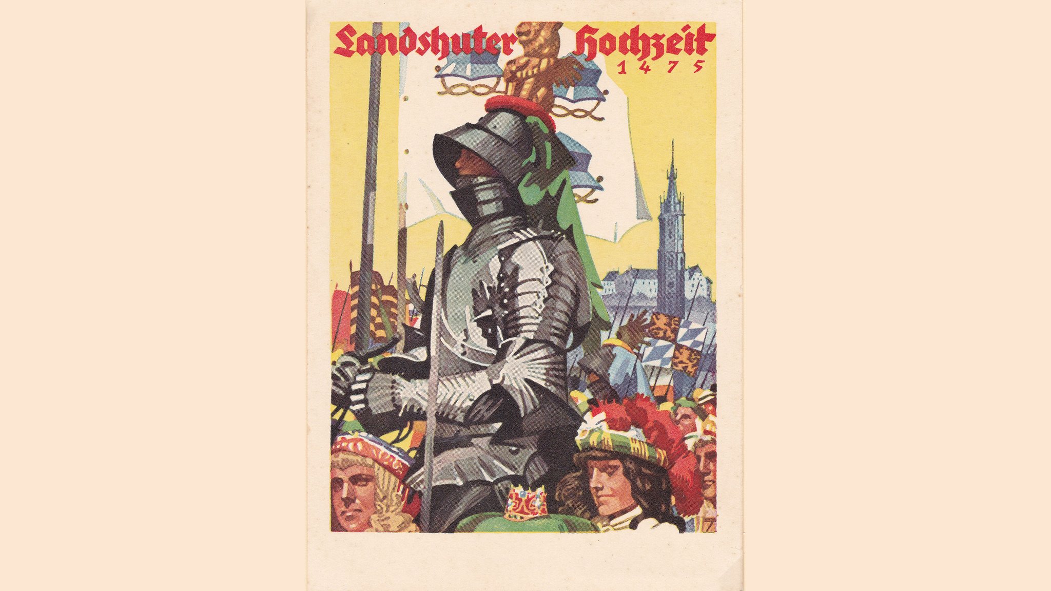 Plakat der Landshuter Hochzeit 1937