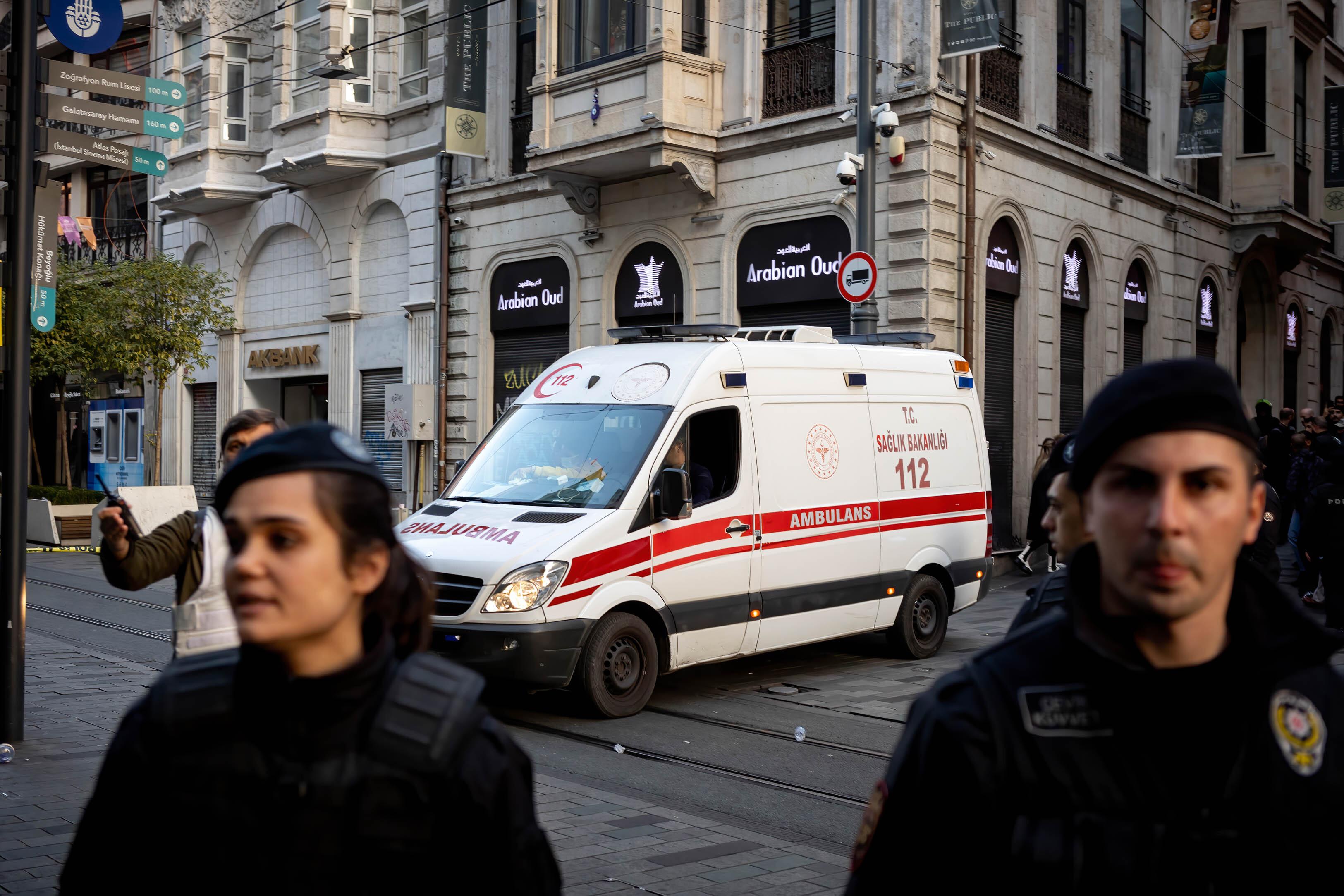 (Archiv) Notarzteinsatz in Istanbul