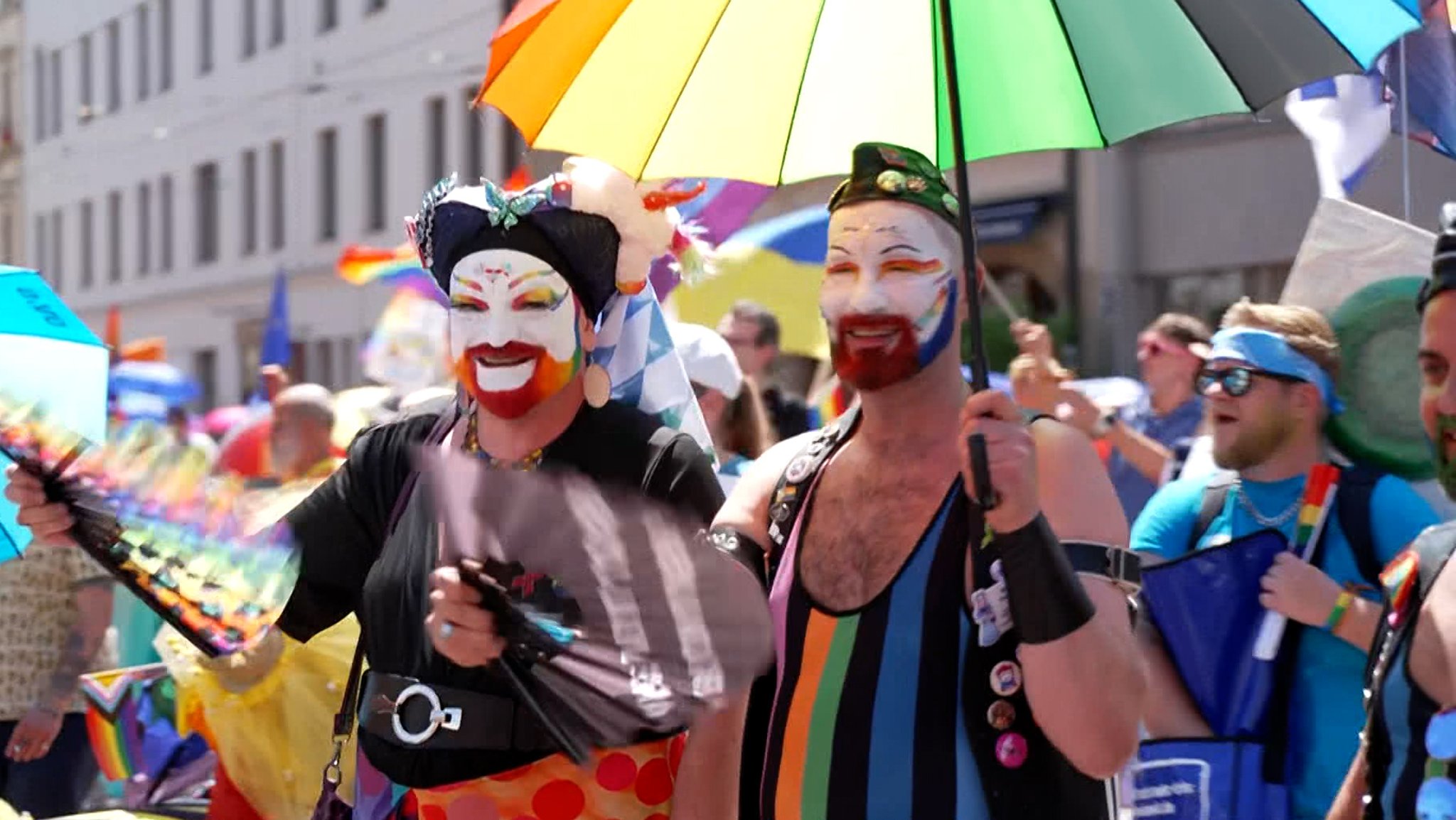 CSD-Parade in München | Bild: BR CSD-Parade in München
