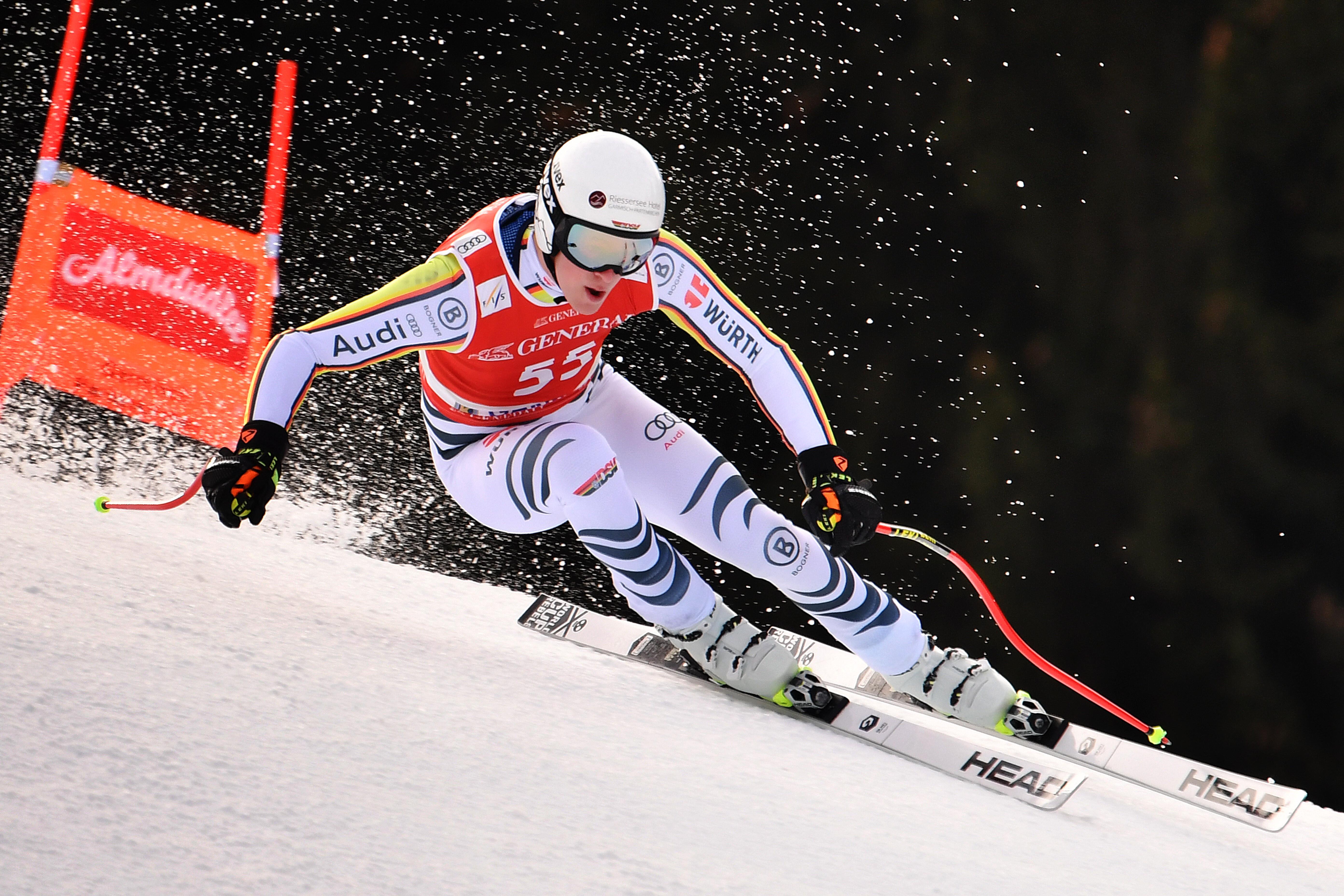 Simon Jocher auf der Kandahar-Abfahrt