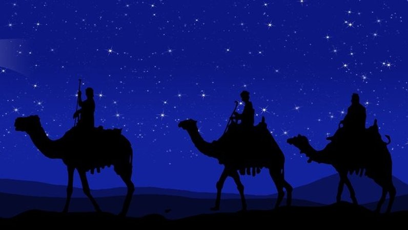 Die Heiligen Drei Könige auf Kamelen (Symbolbild) | Bild: stock.adobe.com/Pawel Horazy Die Heiligen Drei Könige auf Kamelen (Symbolbild)