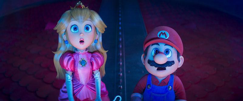 Läuft Mario (r.) im Film den Rang ab: Prinzessin Peach (l.)